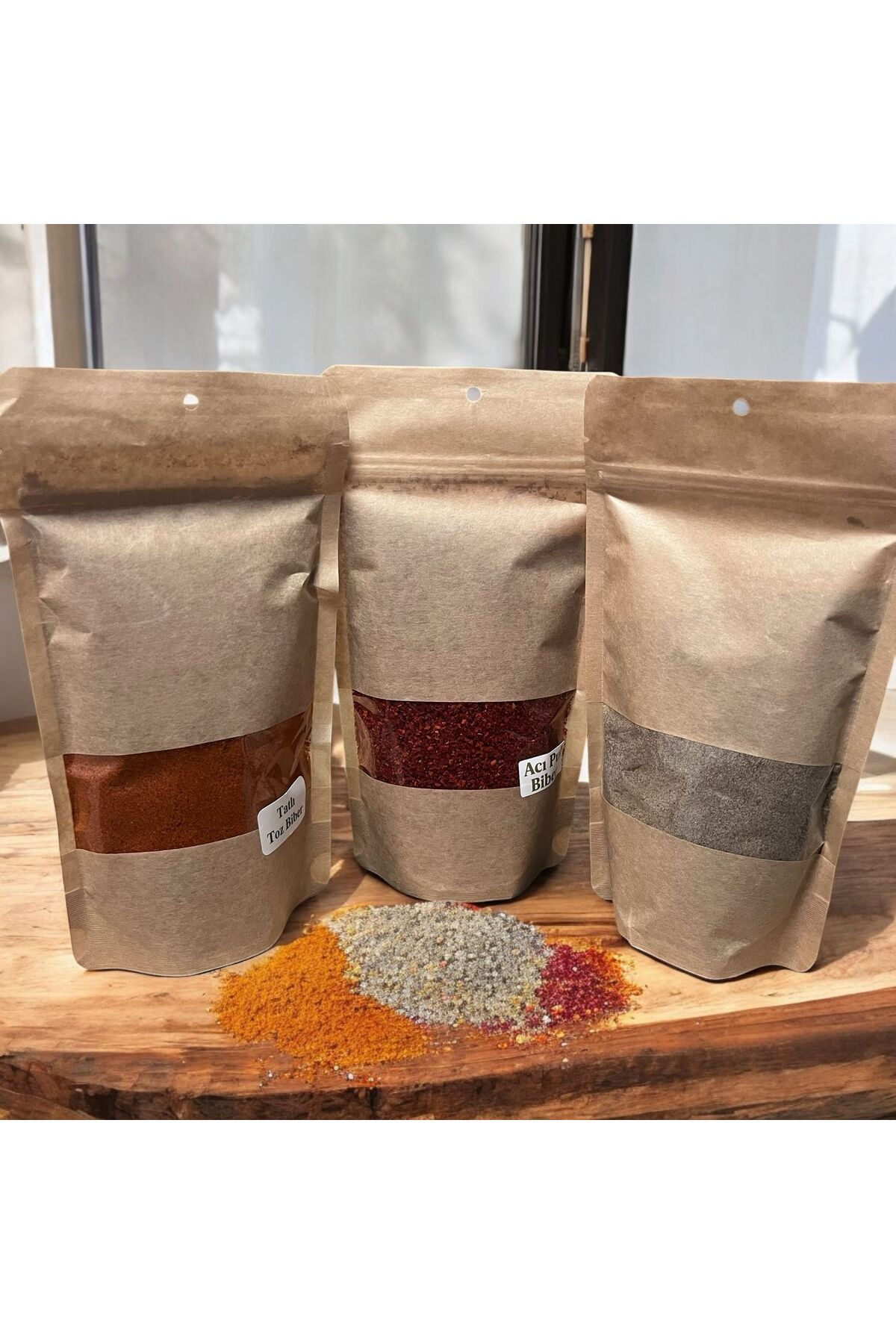 Repa DTM Seçil 3’lü Doğal Baharat Seti (3x100g) – Acı Pul Biber, Tatlı Toz Biber, Karabiber