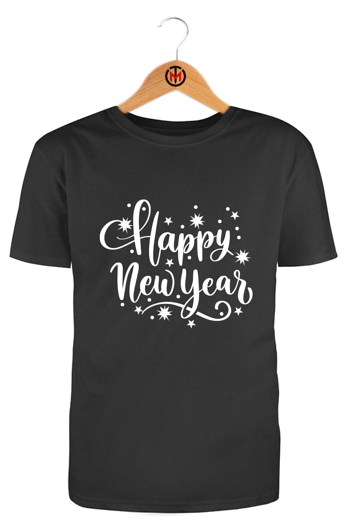 Pisa Art Yeni Yıl Unisex Baskılı T-shirt