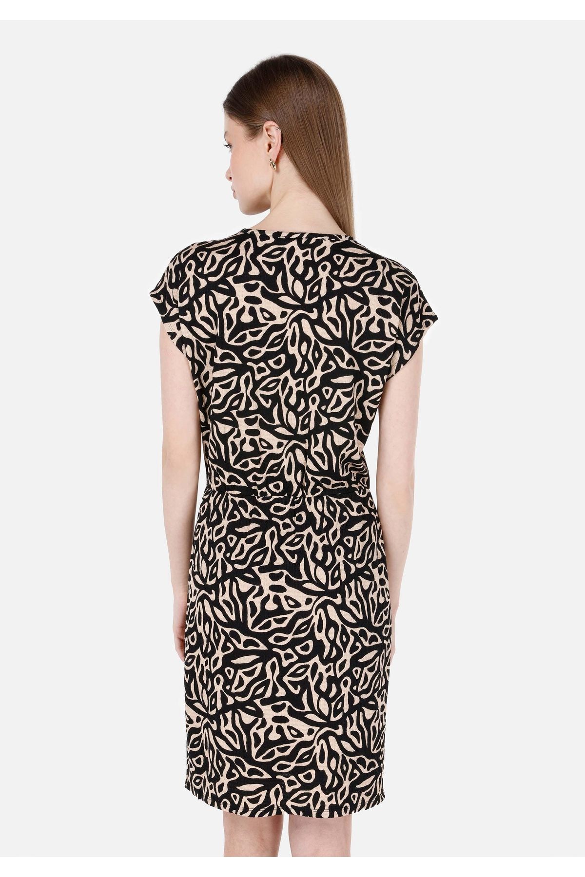 Colin's-Regular Fit Women's Black Short Sleeve Dress 2