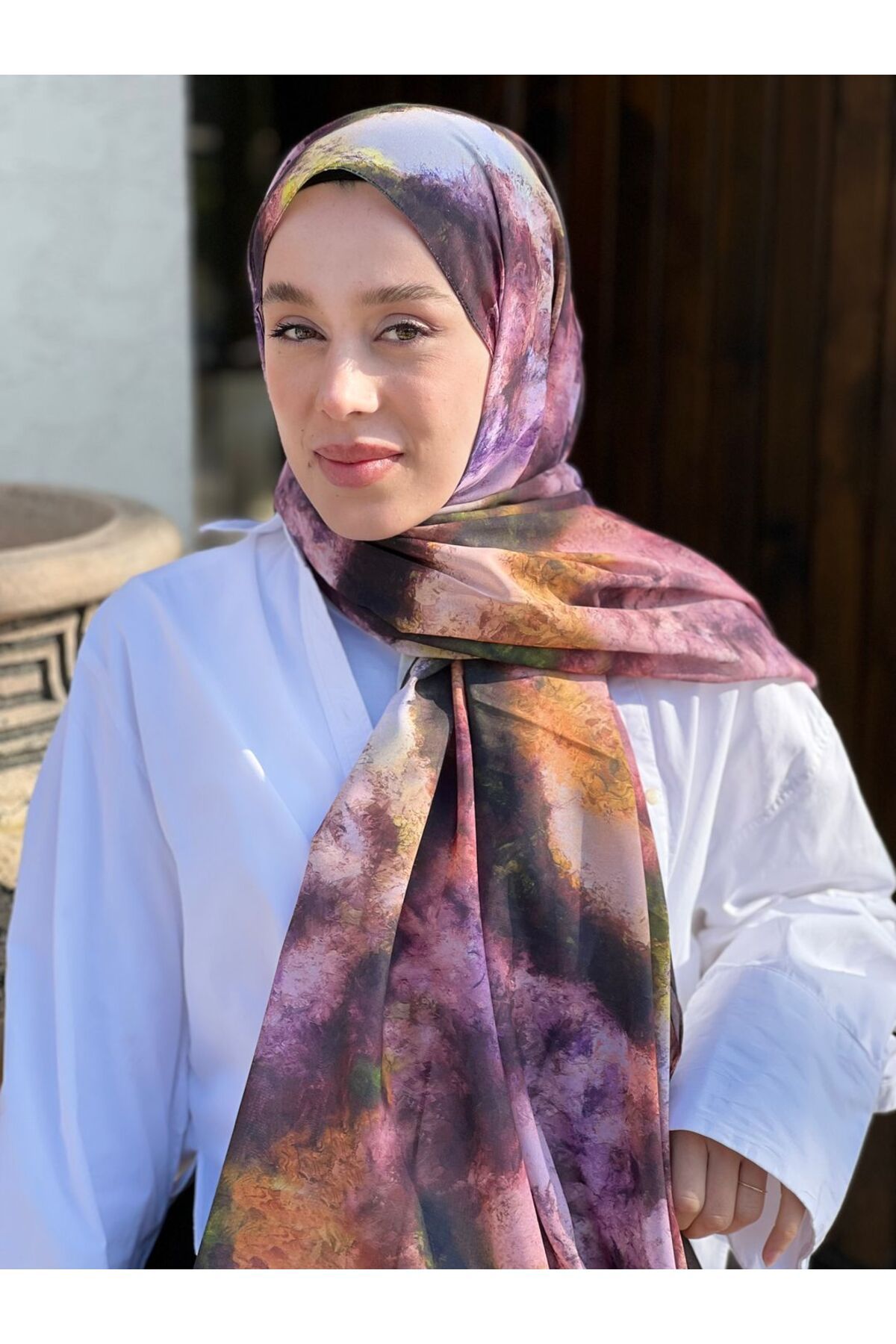 Modakaşmir-Petra Pattern Twill Shawl 3