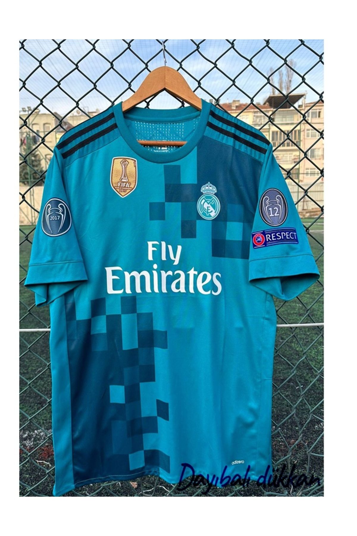mage fusion Cristian.o Ronald.o 2018 Deplasman Kısa Kol Yetişkin (Turkuaz)
