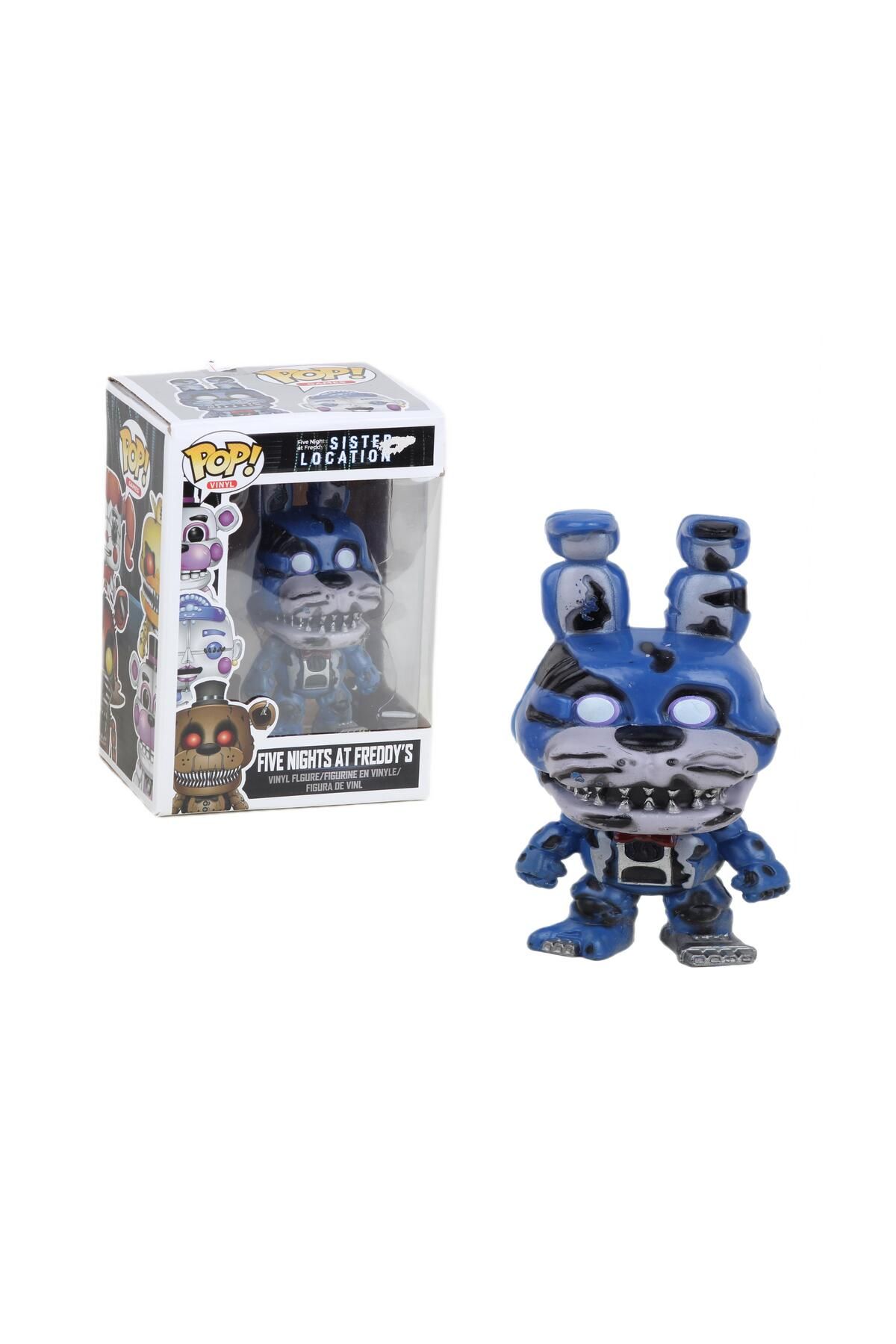 e-life shop Five Nights at Freddy's FNAF Stantlı Pop Stil Koleksiyon Aksiyon Figür Oyuncak Bonnie 11 cm.