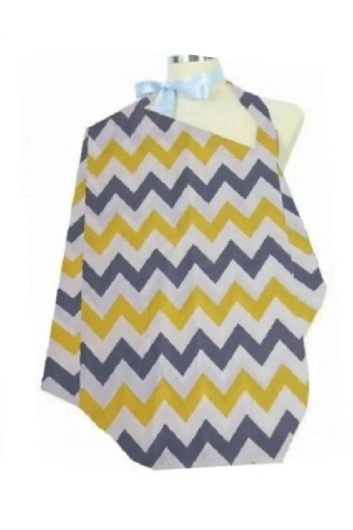 BAŞKAYA SHOPPİNG Bebek Emzirme Mama Önlüğü Ayarlanabilir Cırt Askılı 3 fotoğrafı 3 (önizleme)