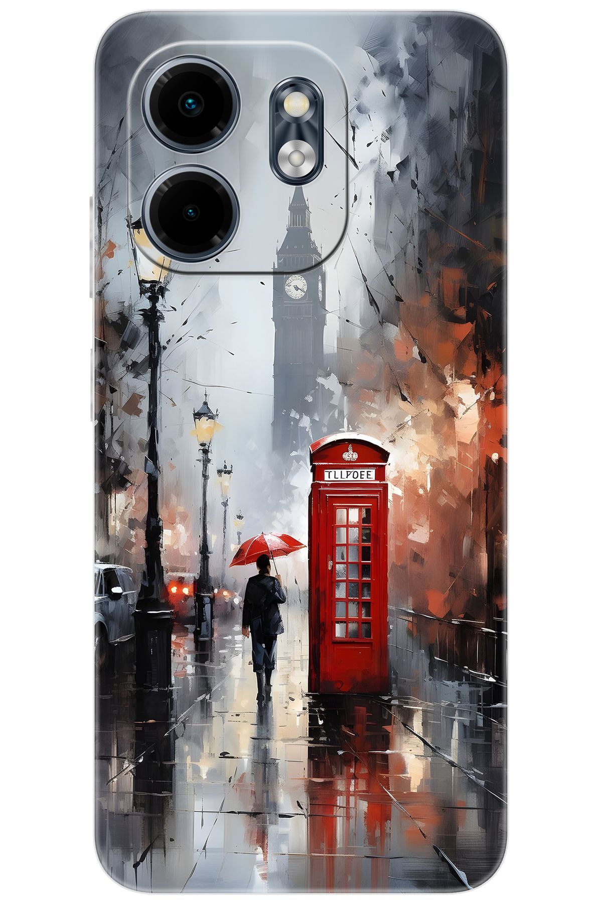 Ceppare iNfinix Smart 9 (X6532) Uyumlu Kılıf Desen Baskı Silikon Bigbang Telefon Kulubesi STK:708 CP-YjFzrVj