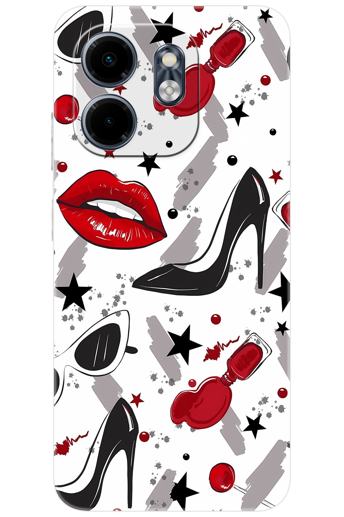 Ceppare iNfinix Smart 9 (X6532) Uyumlu Kılıf Desen Baskılı Silikon Fashion Design STK:676 CP-ykLNvyl