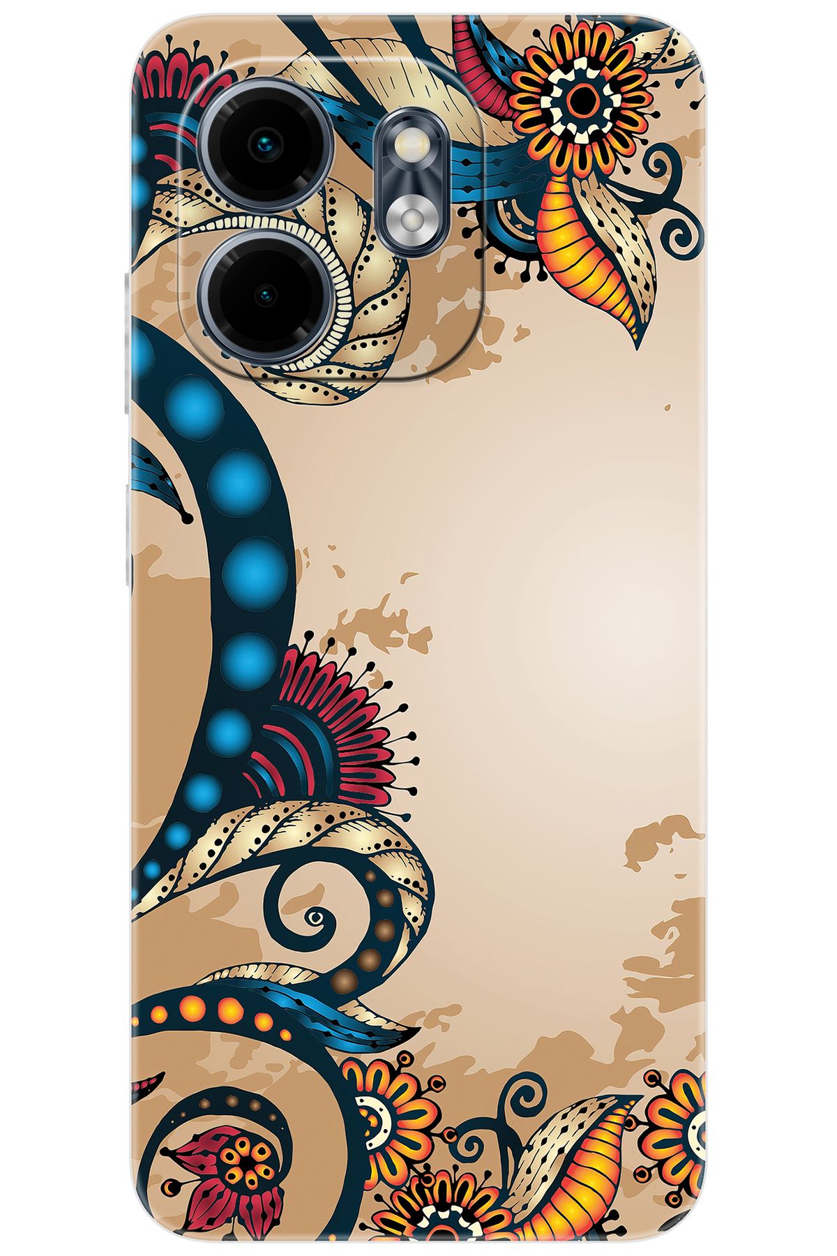 Ceppare iNfinix Smart 9 (X6532) Uyumlu Kılıf Desen Baskılı Silikon Vektör Tasarım STK:536 CP-0zgHwwG
