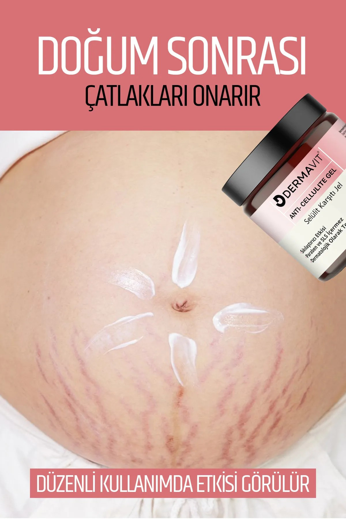 Dermavit Înceltici, Sıkılaştırıcı, Selülit Ve Çatlak Giderici Vücut Şekillendirici Jel 250 ml