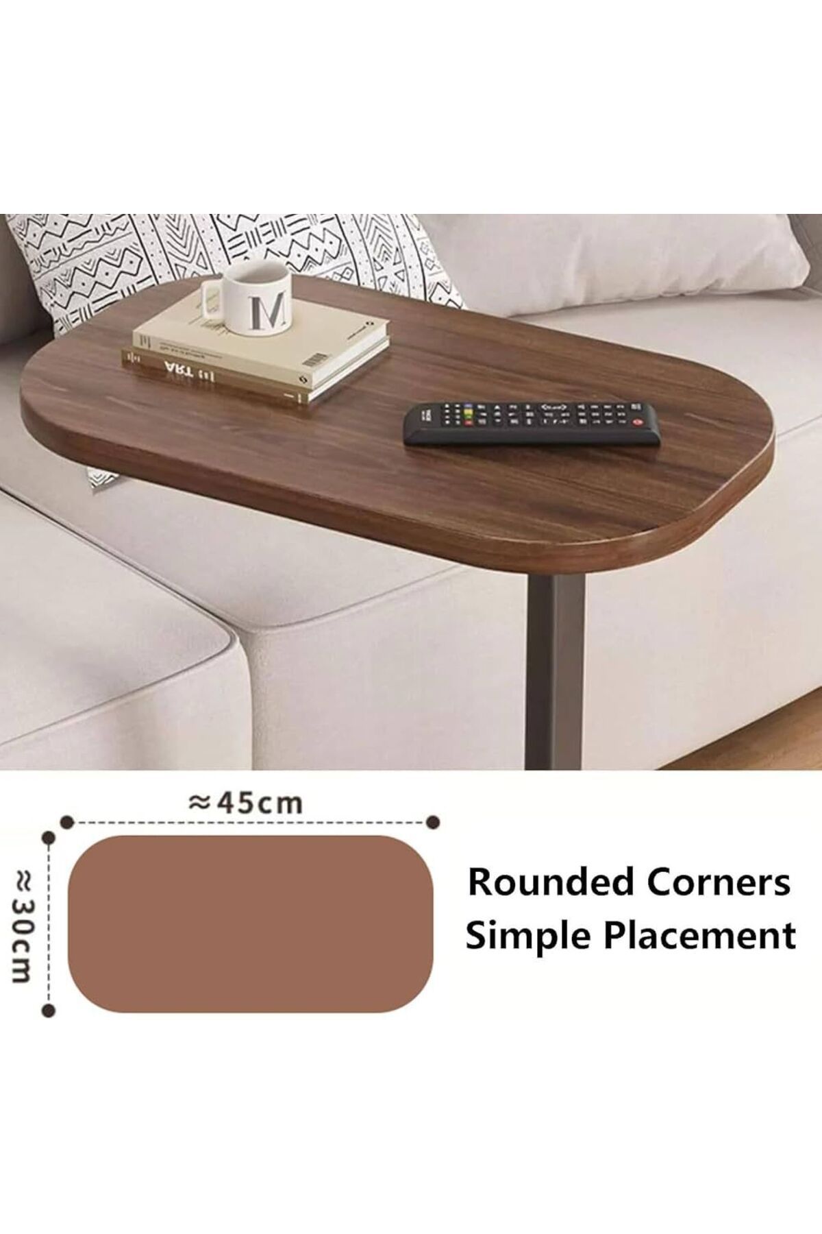 Generica-Brown side table, dimensions as shown in the pictures 6