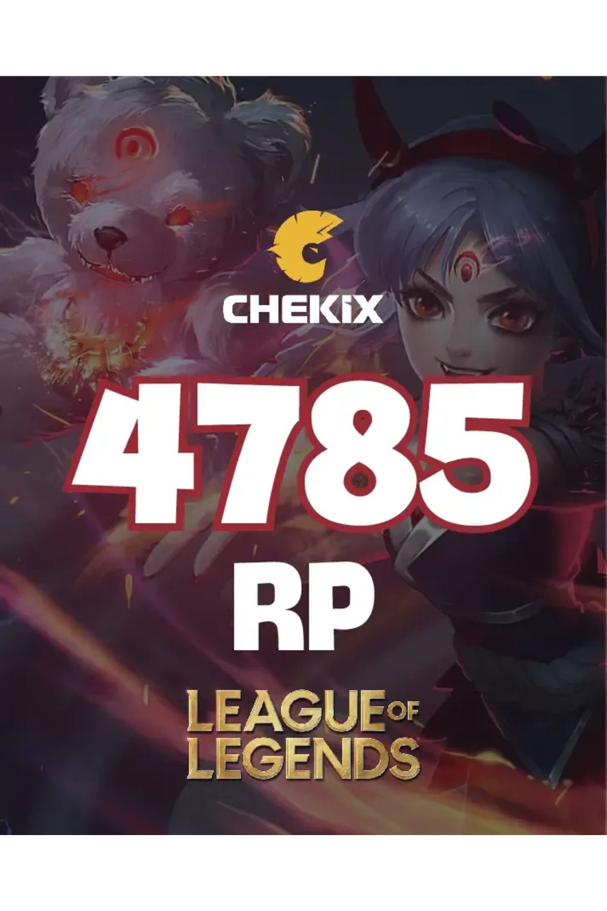 Chekix Leage of Legends 4785 RP