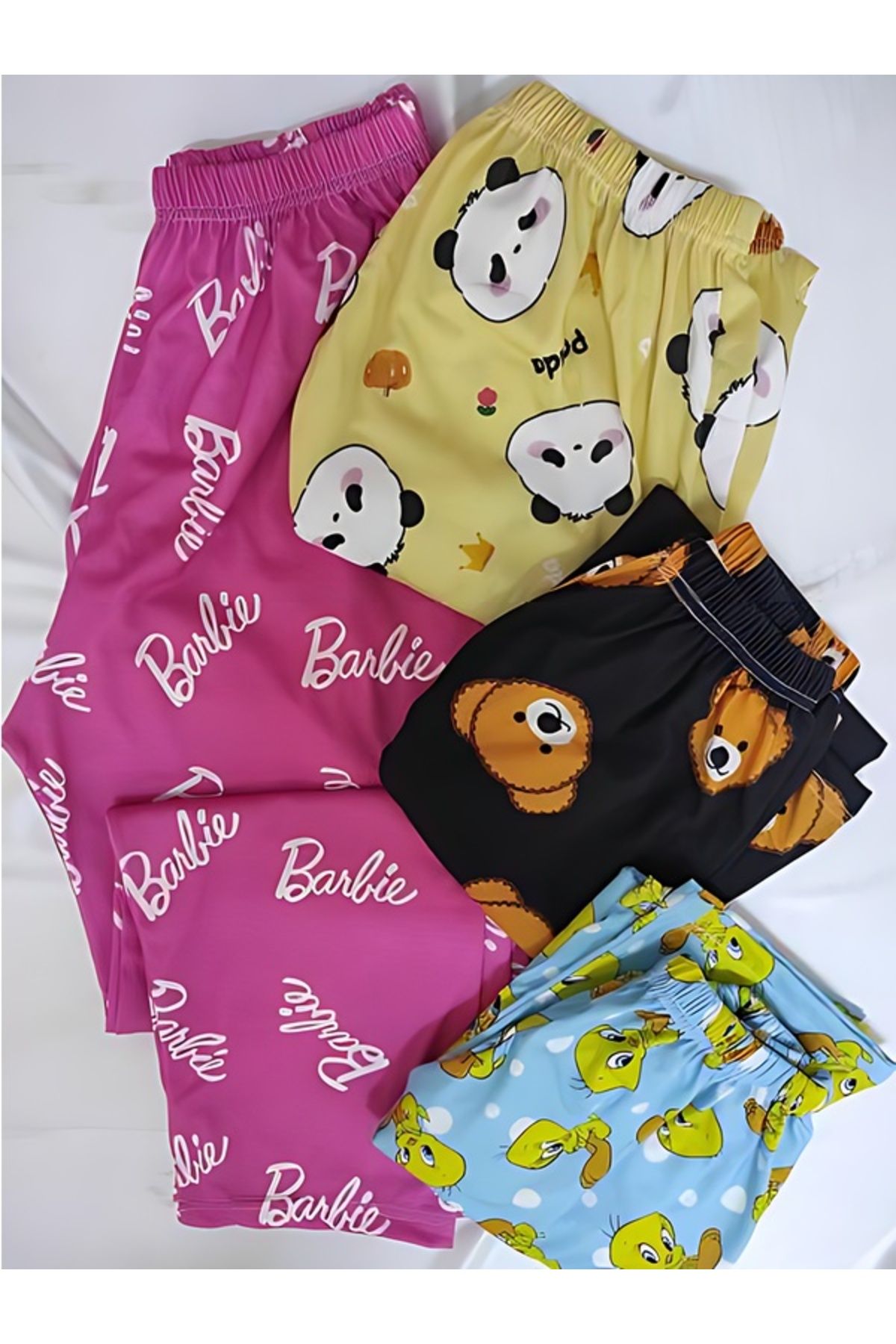 PEMBİŞ HOMEWEAR 4 lü pijama altı KOD EK00014