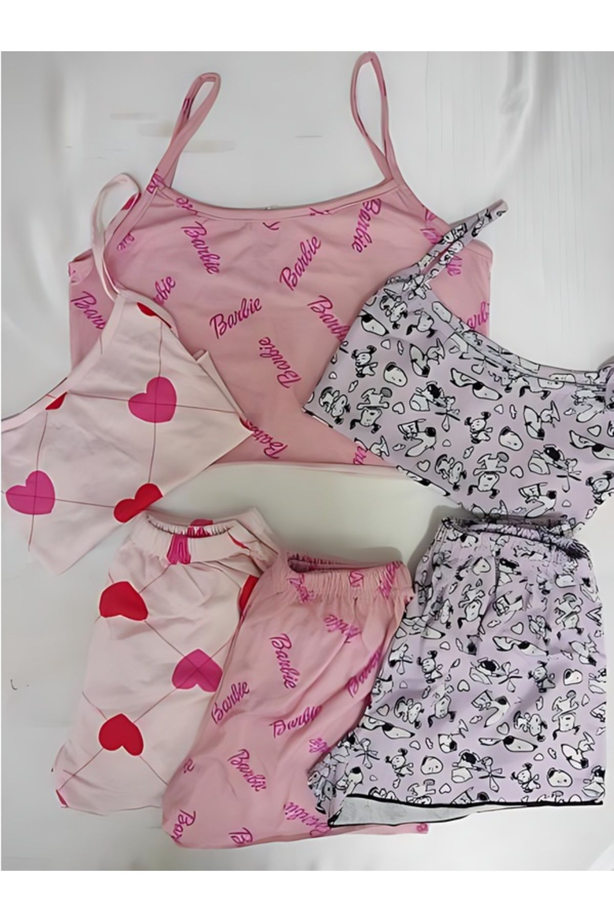 PEMBİŞ HOMEWEAR 3 LÜ ŞORT TAKIMI KOD SE001