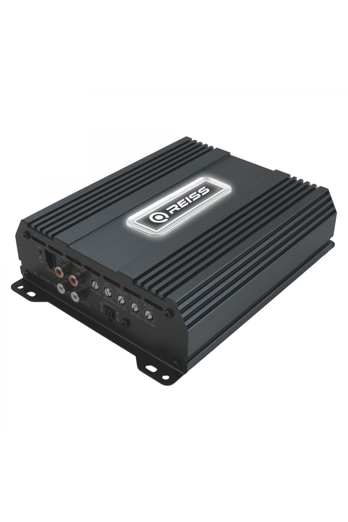 REISS AUDIO RS-Z700.1D MONO AMFİ 1 OHM 700 WATT RMS POWER BAS KONTROL APARATLI