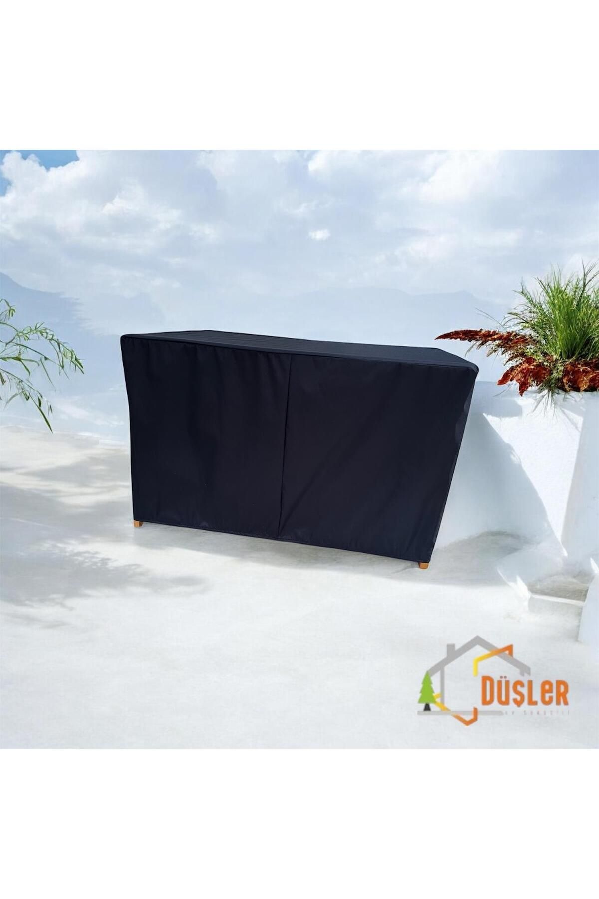 DÜŞLER EV TEKSTİLİ 200*90 Masa / Mobilya Koruma Örtüsü, %100 Su Geçirmez, İthal Mehler Kumaş, Lastikli Kılıf Branda