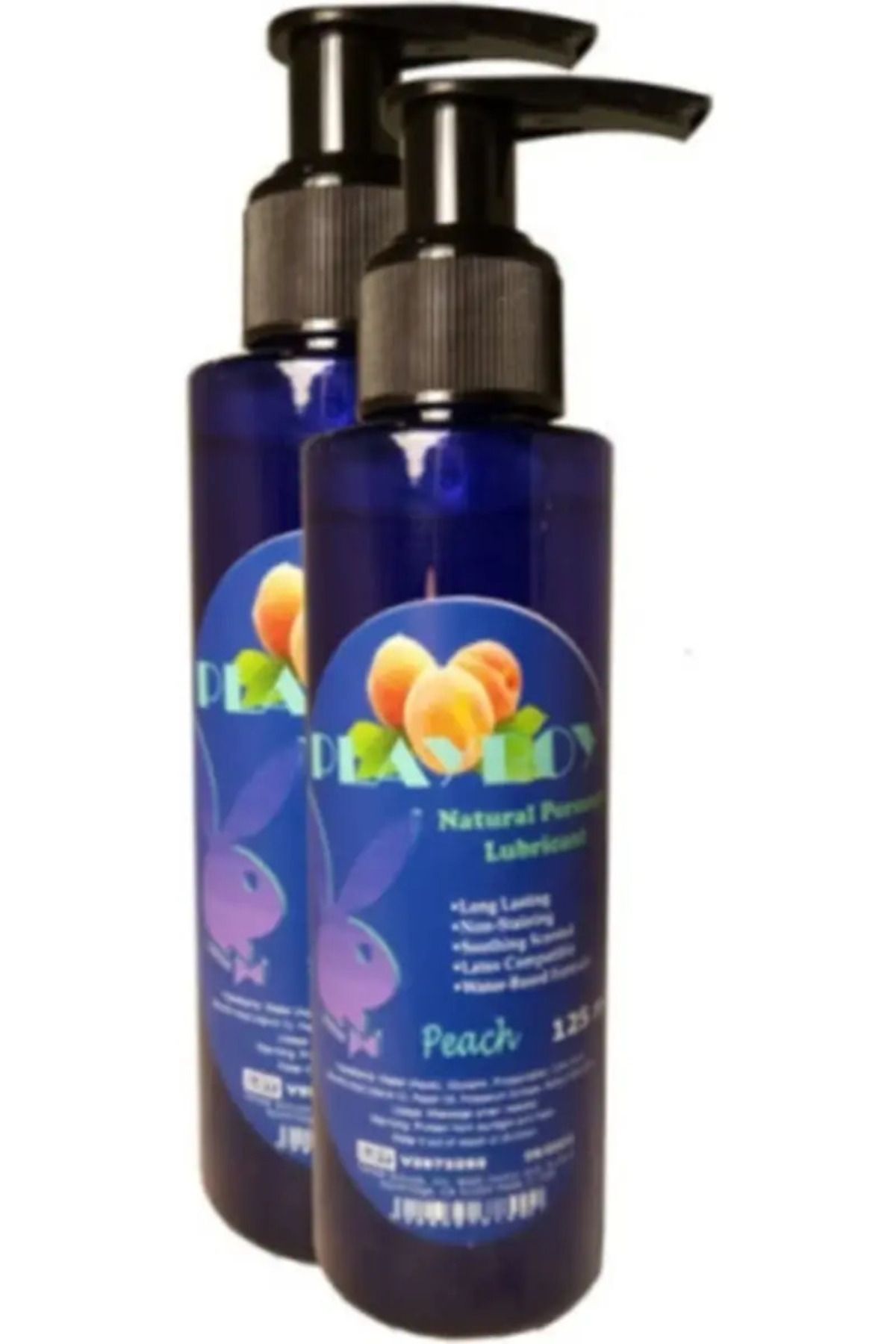 Playboy Peach Flavor Natural Personal Lubricant 250ml Şeftali Aromalı Kayganlaştırıcı X 2 ADET