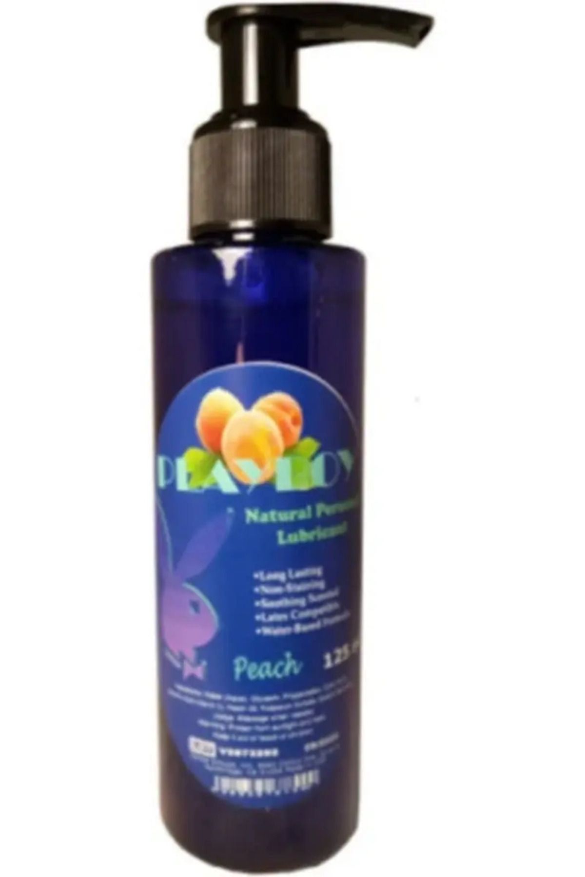 Playboy Peach Flavor Natural Personal Lubricant 125ml Şeftali Aromalı Kayganlaştırıcı