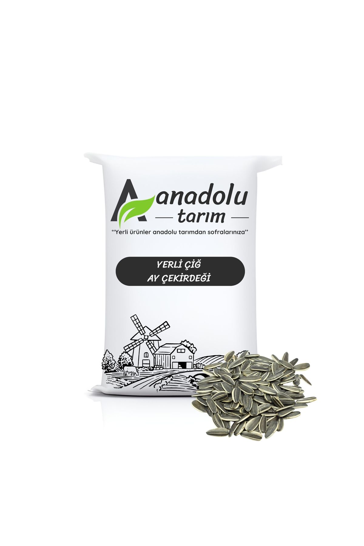 Anadolu Tarım Yerli Çiğ Siyah Ay Çekirdeği 500 gr