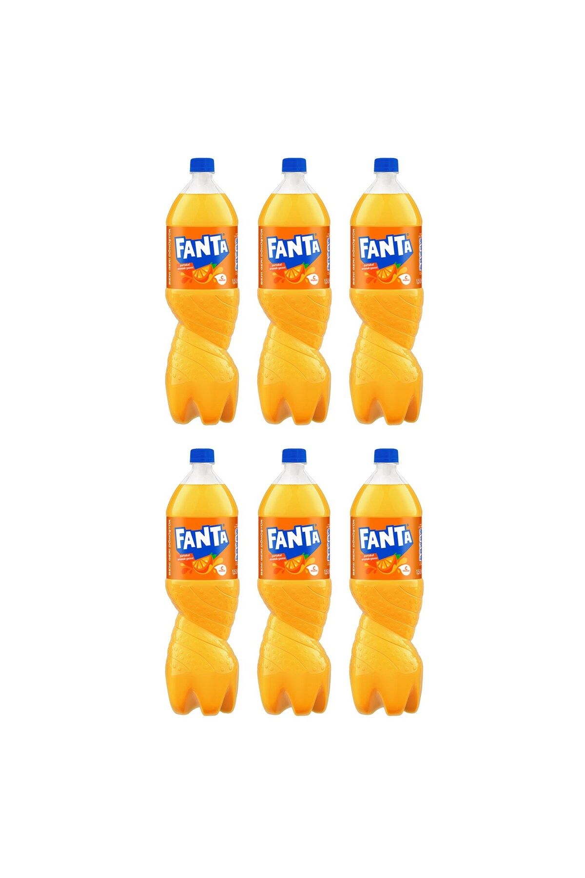 Fanta Portakal 1500 ml x 6 Adet