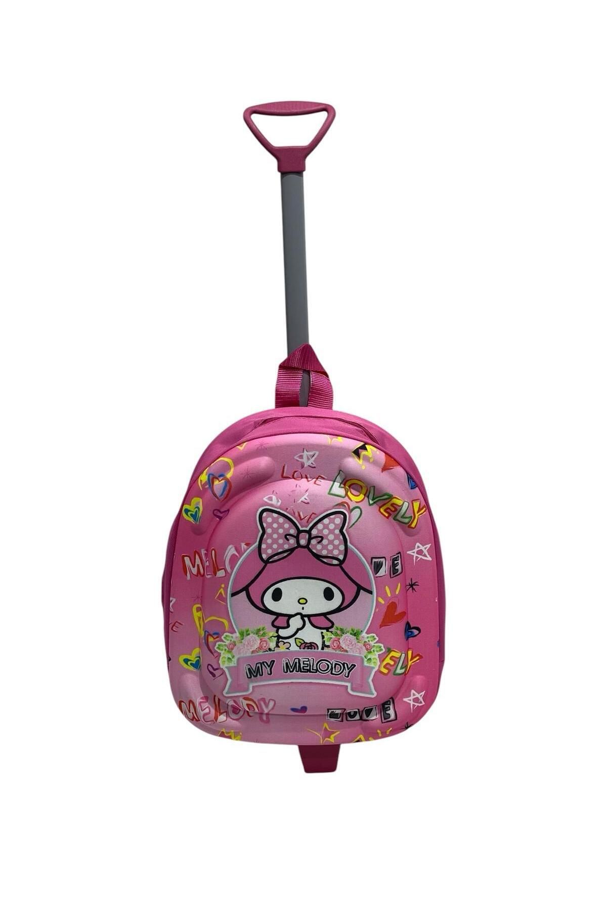 Kuzey Treend-Children's Kindergarten Rickshaw Bag Mine Craft - My Melody -Bluey - Hello Kitty 1