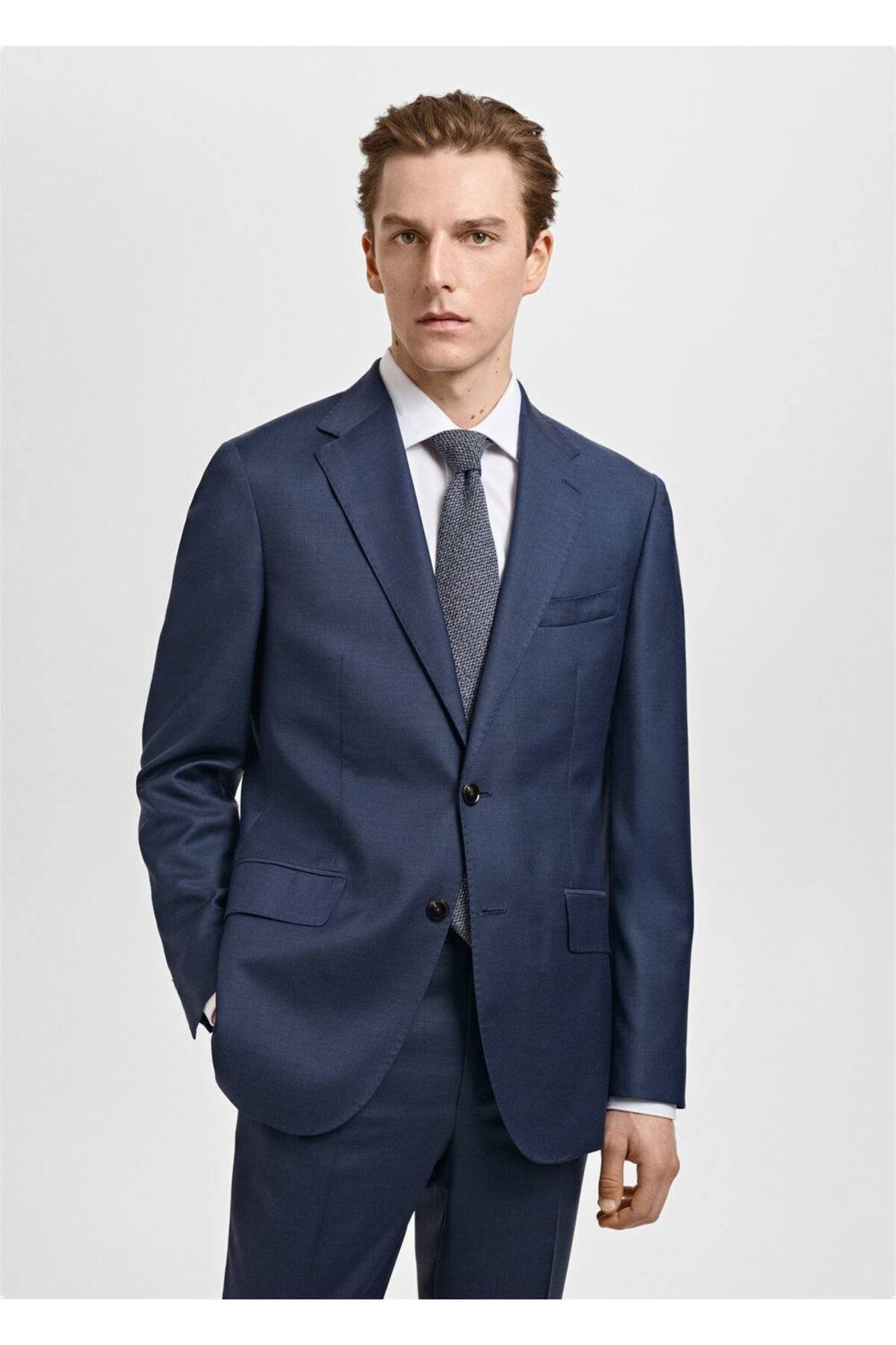 Venecia %100 Saf Yün Blazer Ceket