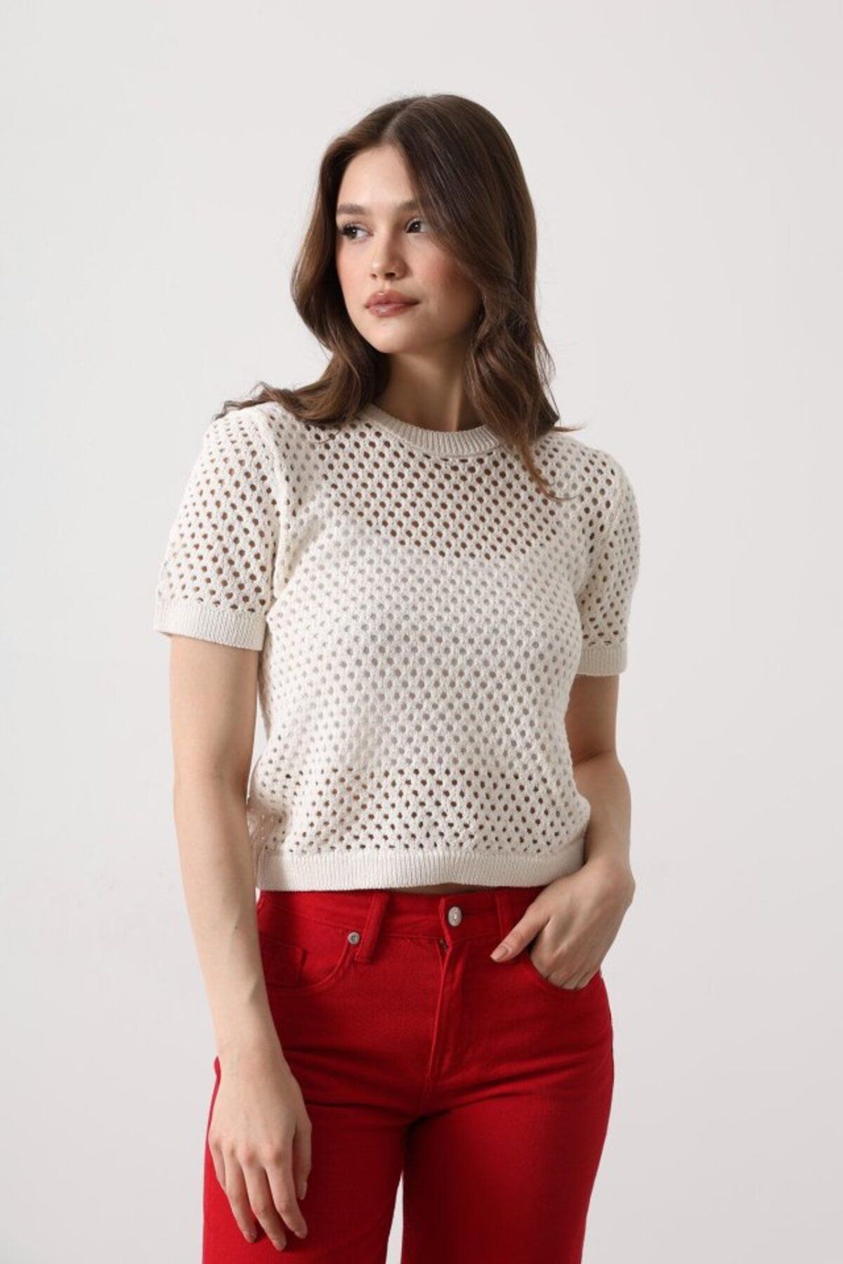 MRA Fashion Triko - Ekru
