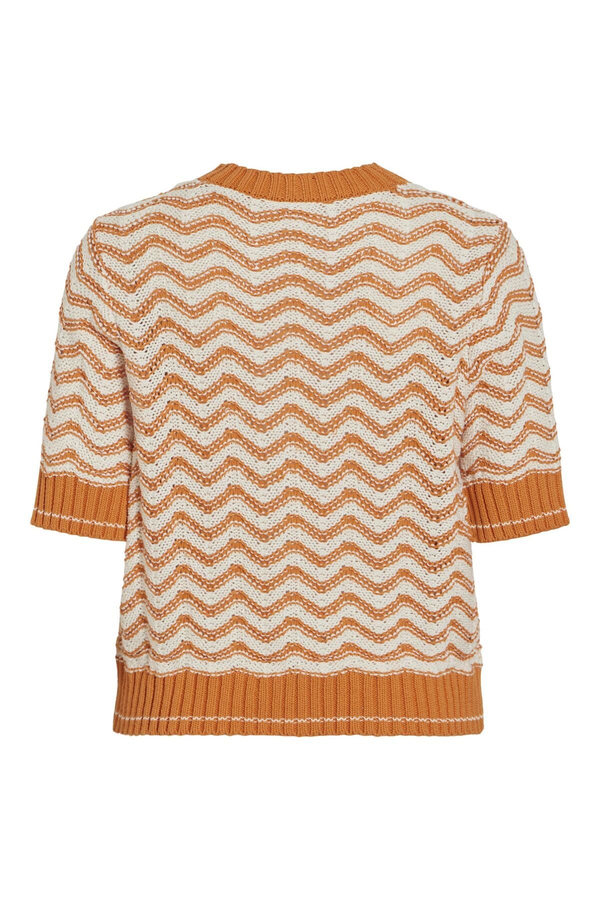 VILA-Strickjacke Kurzarm 3