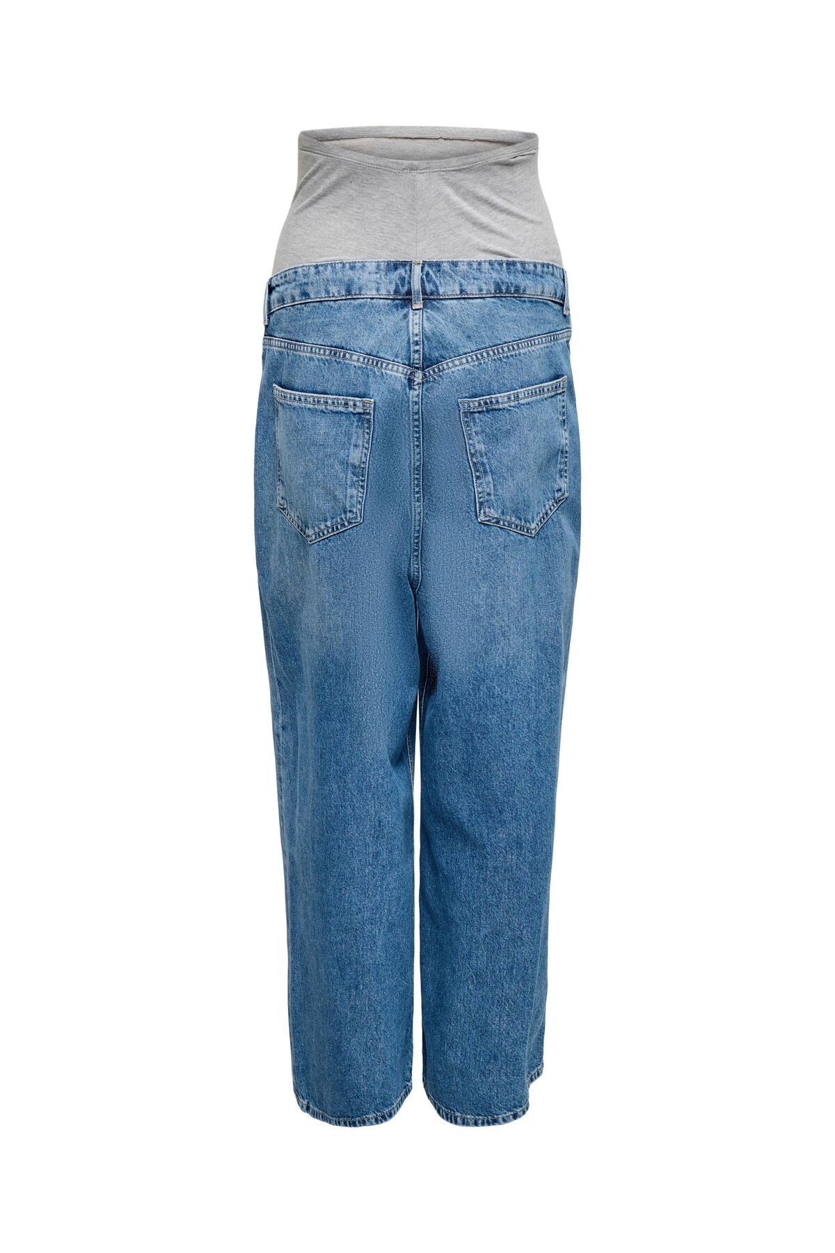 ONLY MATERNITY-Jeans mit weitem Bein OLMJOSEP Mittlere Taille Weiter Beinschnitt Jeans 2