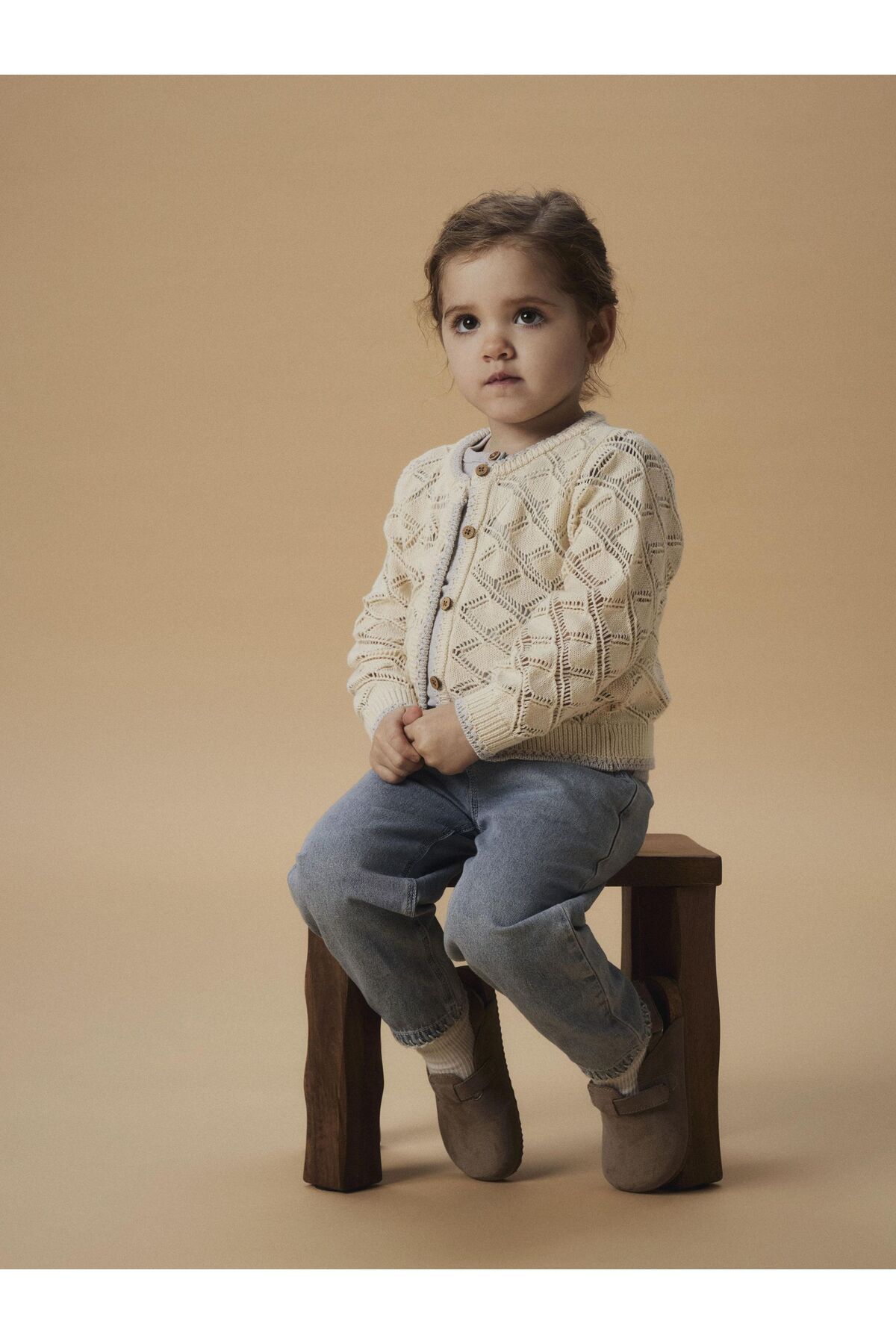 Lil' Atelier-Strickjacke Langarm 5
