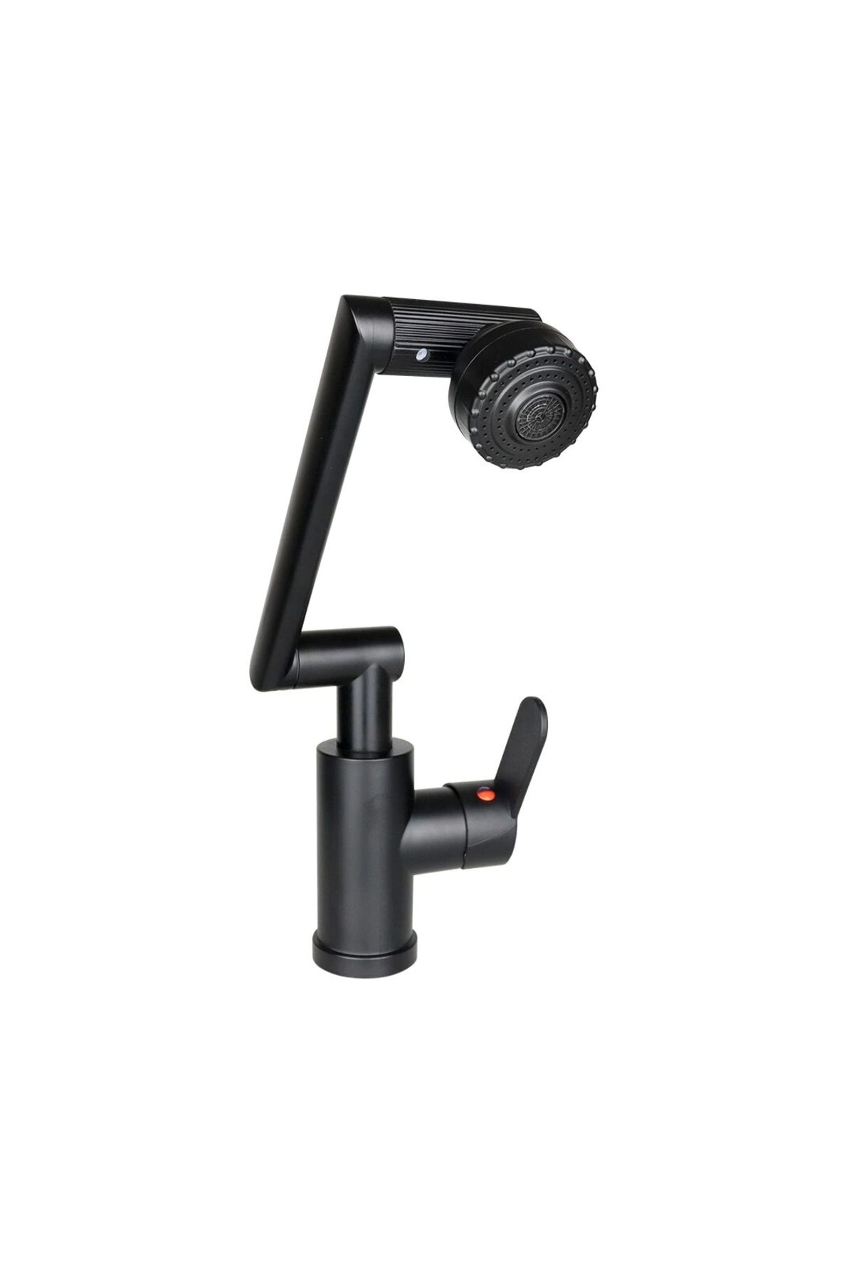 shopwave SİYAH - 1080 DERECE DÖNEBİLEN ÇOK FONKSİYONLU MUSLUK BATARYA