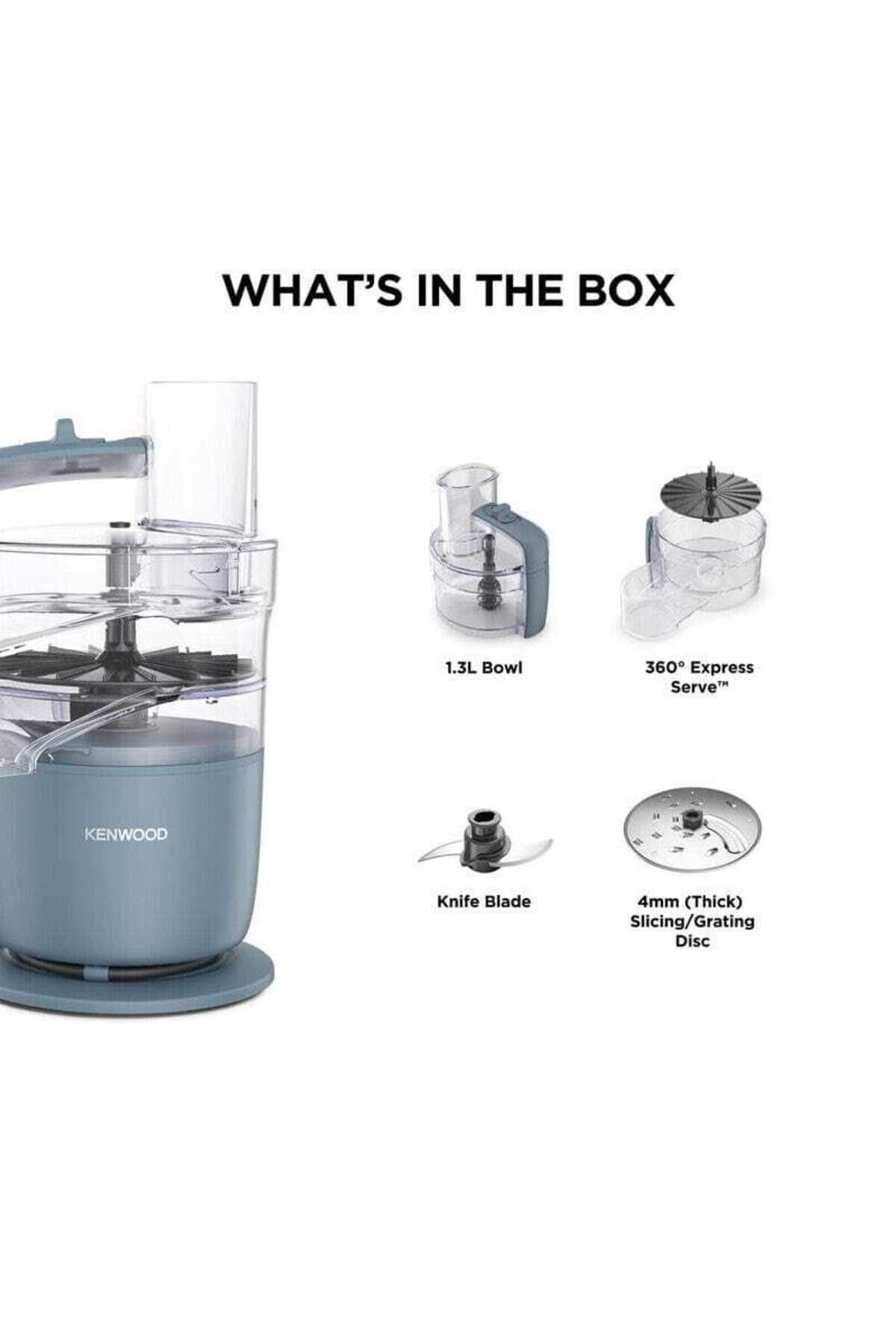 Kenwood-Kenwood Multipro Go 2 in 1 Food Processor Chopper 5