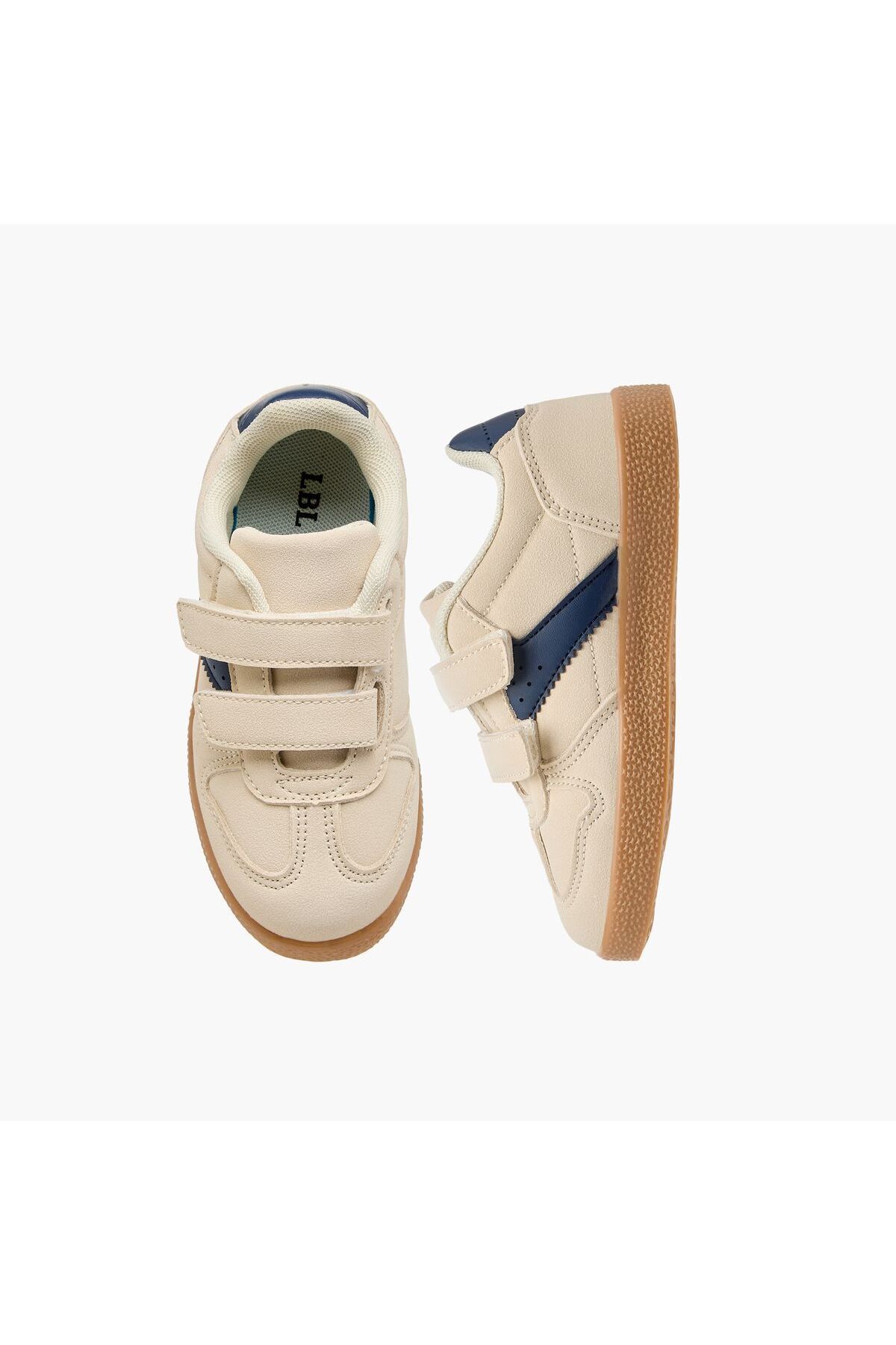 LBL by Shoexpress-Panelled Sneaker with Hook and Loop Closure 1