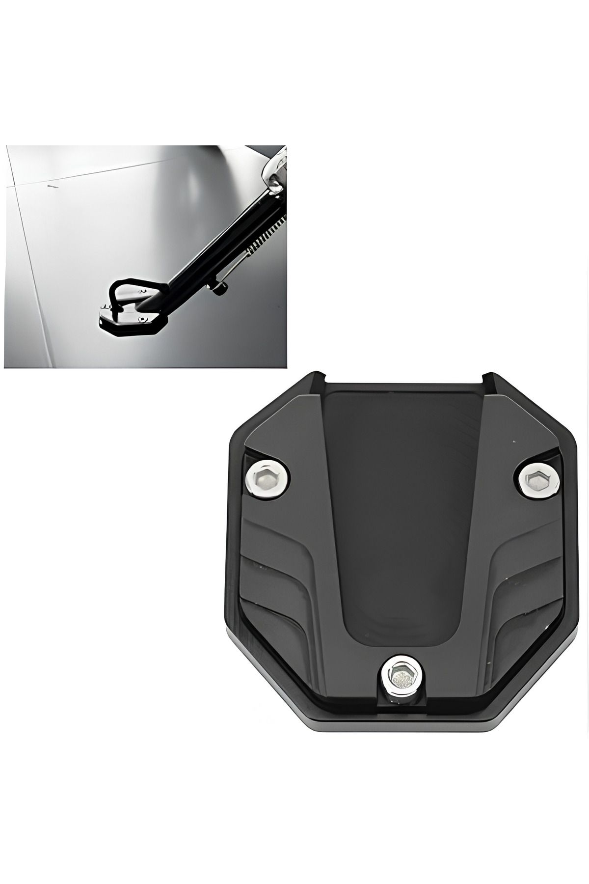 MB MOTO CRUİSİNG Motosiklet Ayak Genişletme Siyah