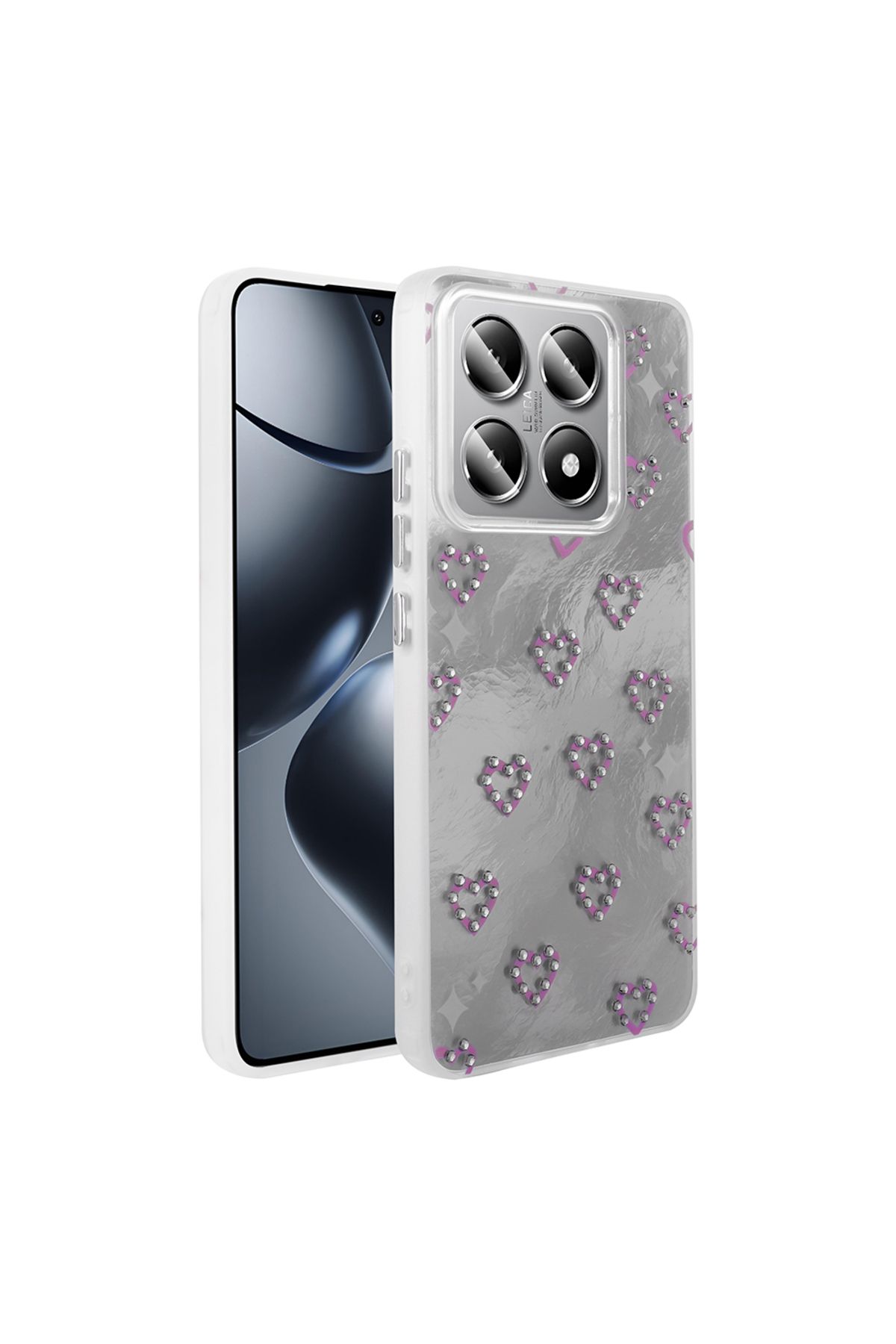 ELSAH Xiaomi 14T Pro Uyumlu Kılıf Kamera Korumalı Figürlü, Love Silikon Kapak