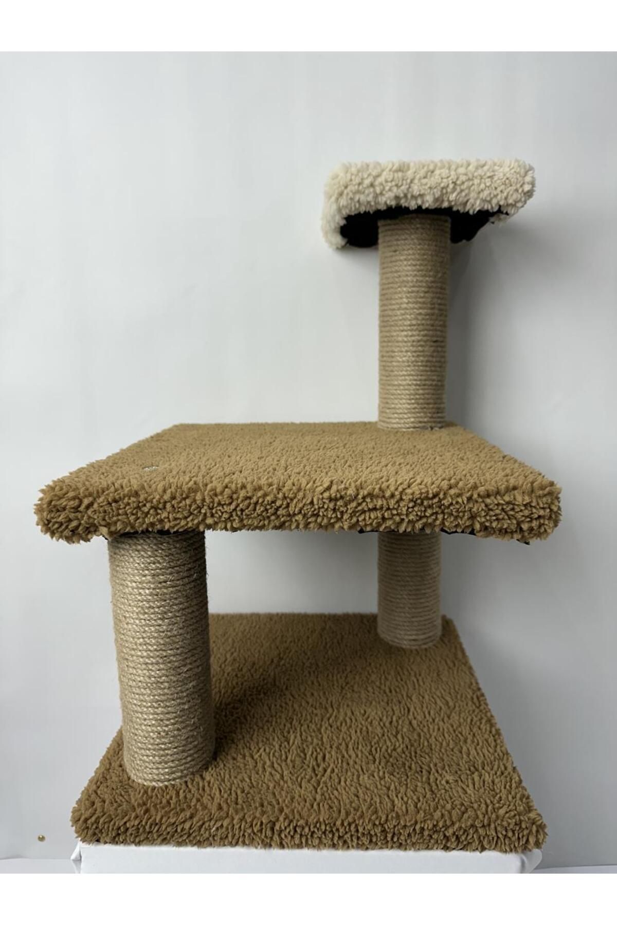 Komano Pontika-Plush Textured Soft 3 Layer Kitten Cat Scratching Board 46 cm Soft Loved Colors 5