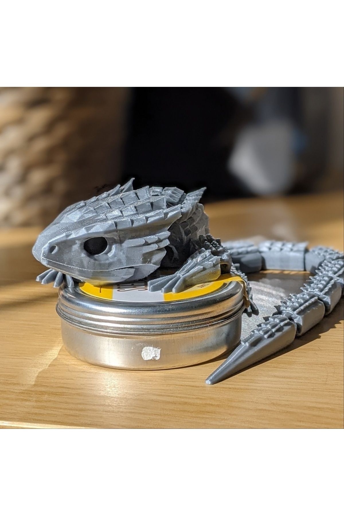 GİT3D-Moving Crocodile Dragon 35 cm 2