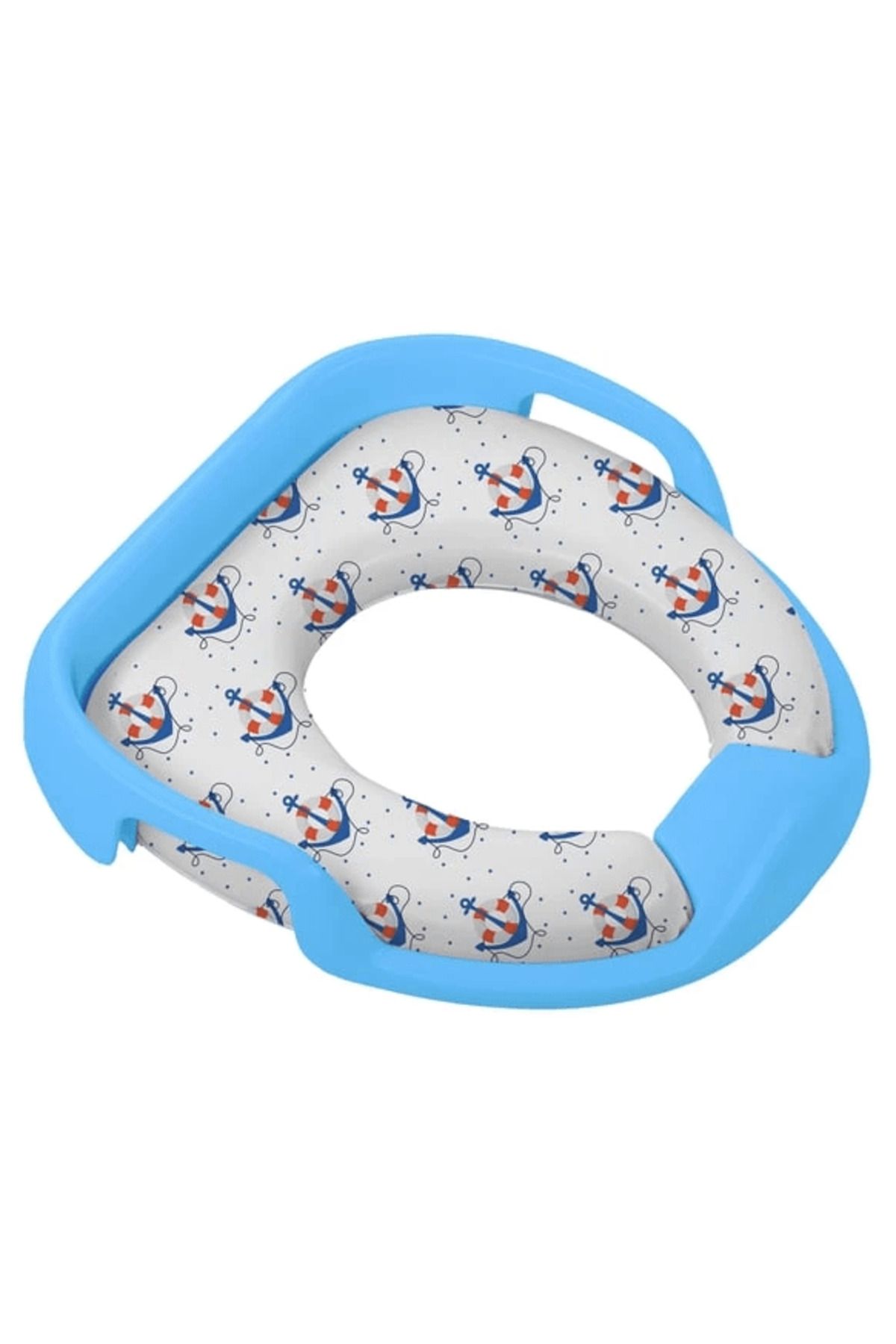 feifei Softy Jumbo Kids Çocuk-bebek Yanlardan Tutmalı Yumuşak Süngerli Klozet Kapağı Adaptörü ( Lisinya )