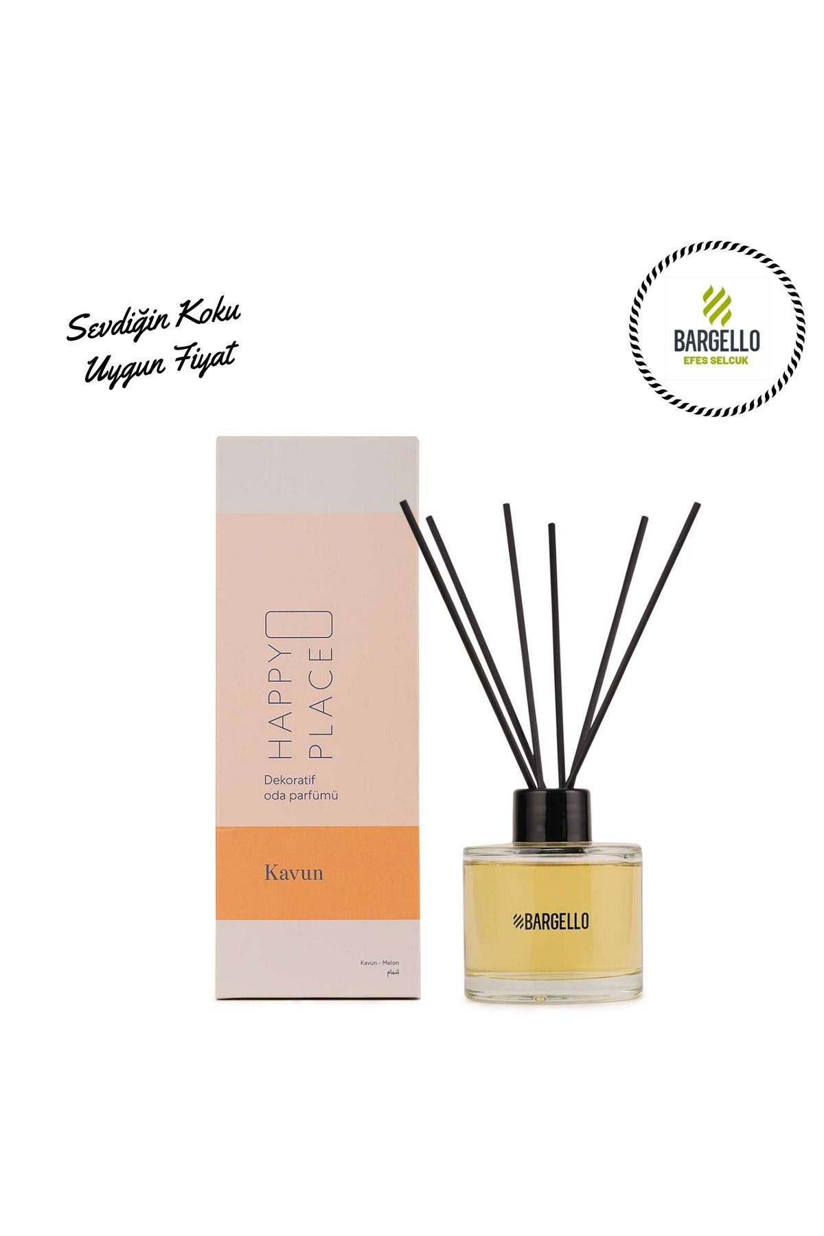 Bargello Kavun Dekoratif Oda Kokusu Bambu 120ml -Bes