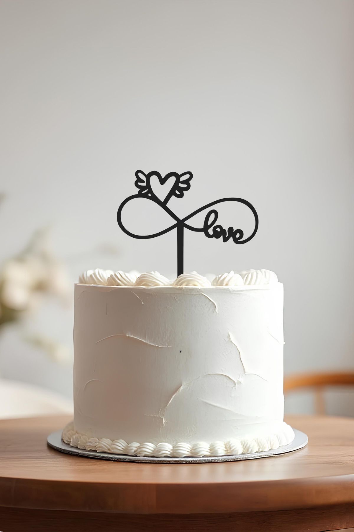 oalpo Love Doğum Günü Pastası Kürdanı, Pasta Süsü, Yeniden Kullanılabilir