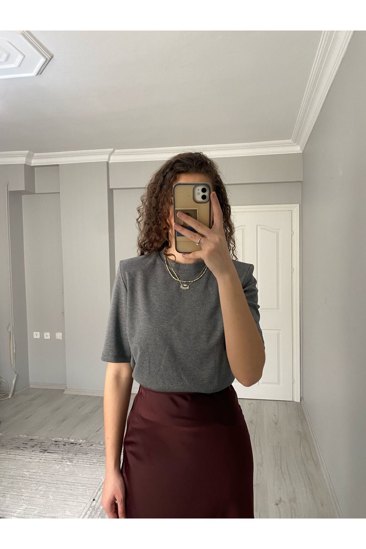 Niceboutique Premium Kalite Vatkalı Pamuklu Kısa Kollu Tshirt