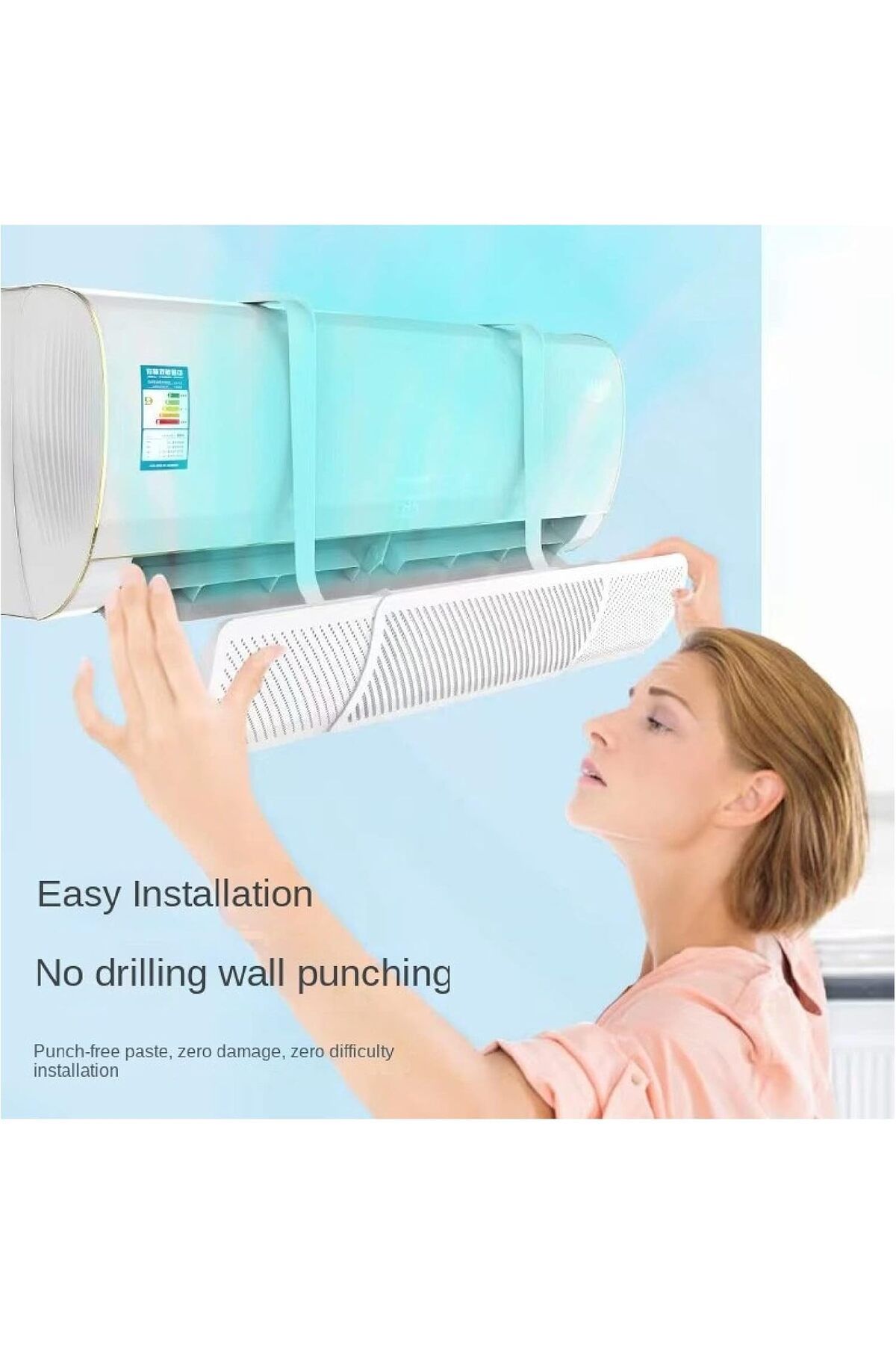 COOYA-Conditioner Deflector, Split Ac Adjustable Flow,Deflector Preventing Ac From Blowing Directly 6