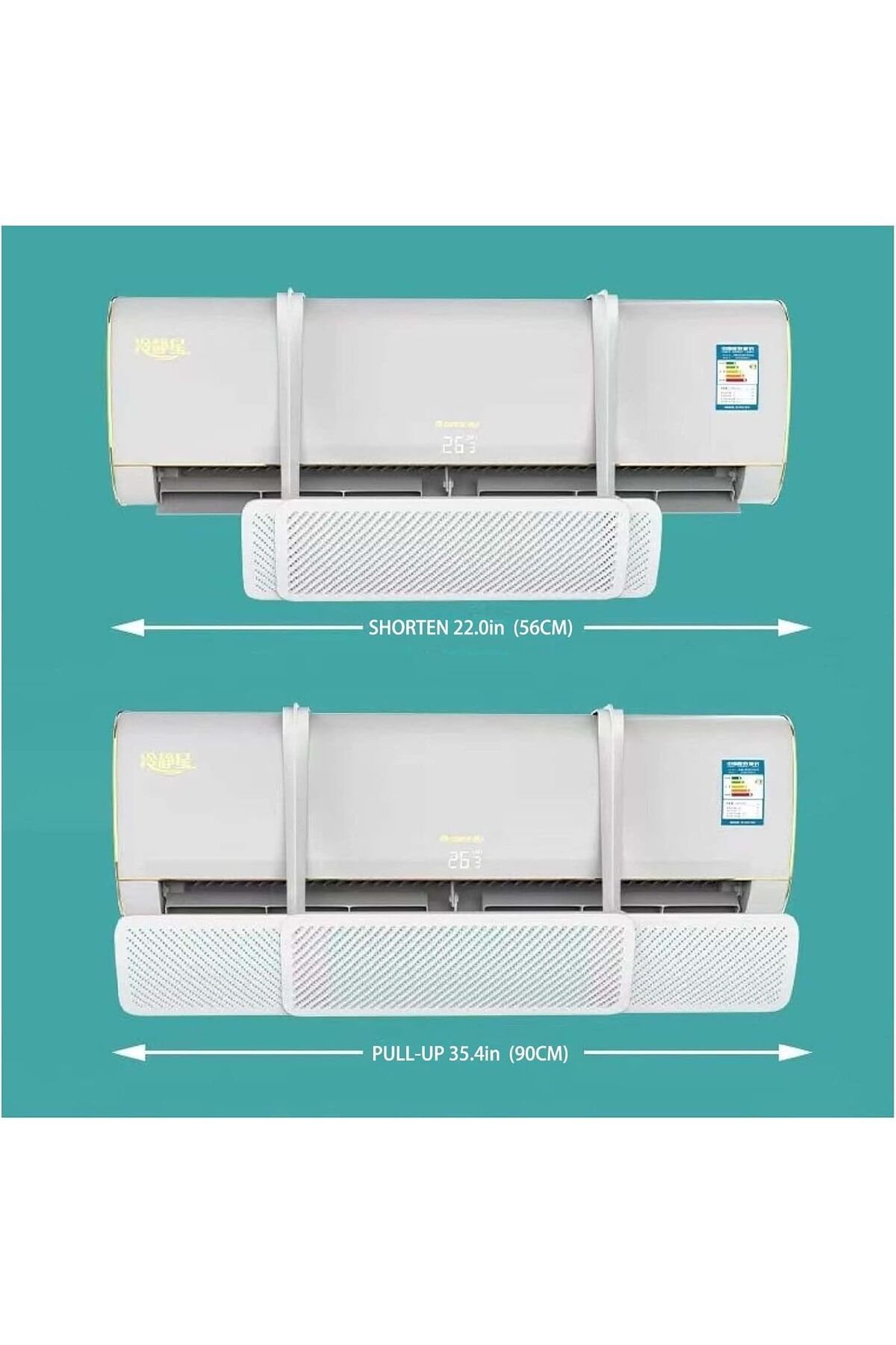 COOYA-Conditioner Deflector, Split Ac Adjustable Flow,Deflector Preventing Ac From Blowing Directly 5
