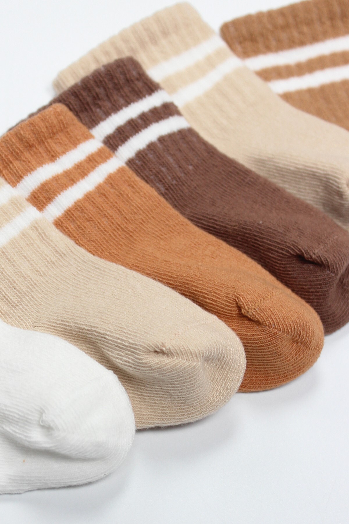 Bistyle Bistyle Kız Erkek Bebek Organik Basic Uzun Soket Çorap fotoğrafı 6 (önizleme)