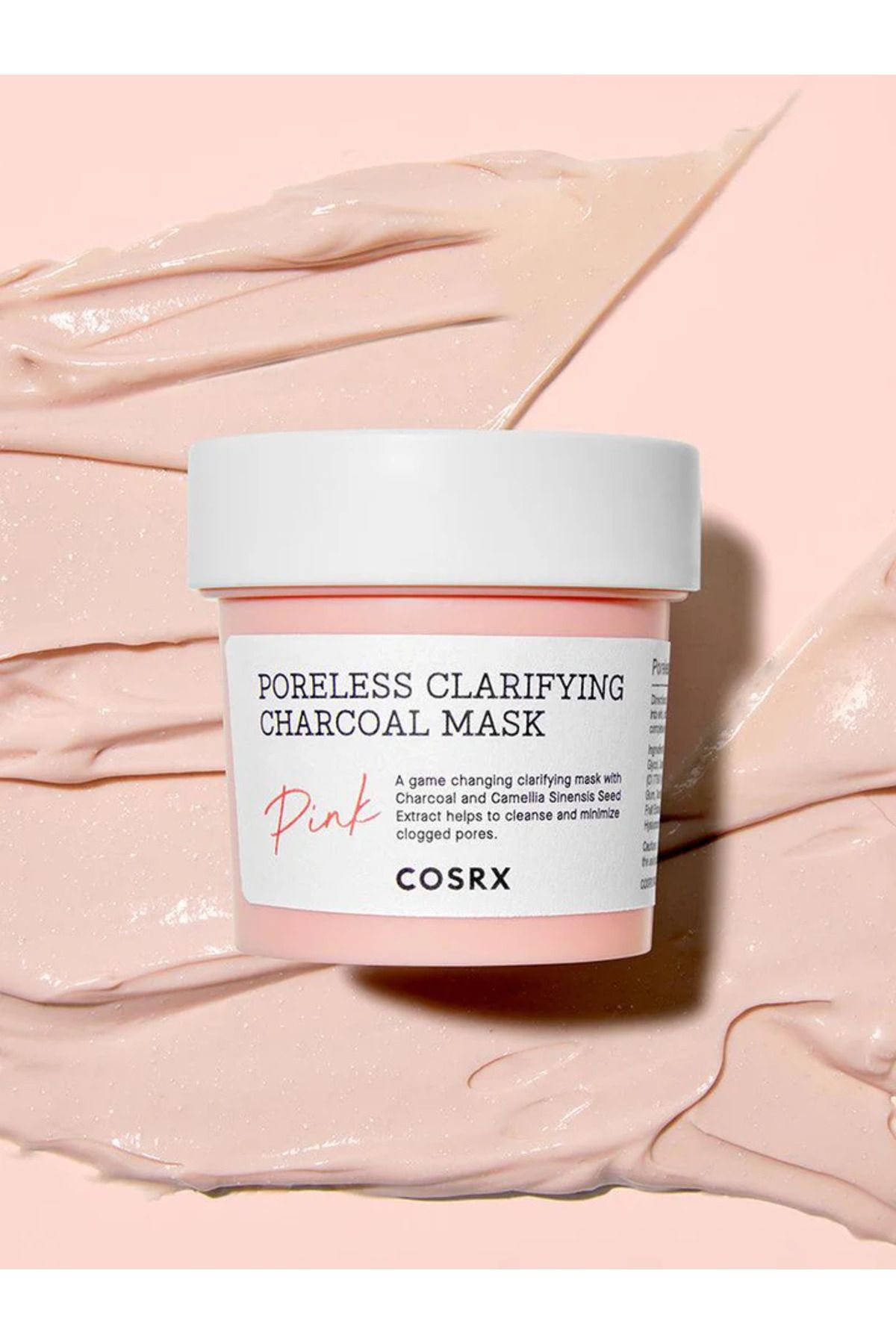 Cosrx-COSRX-PORELESS CLARIFYING CHARCOAL MASK-PINK 1