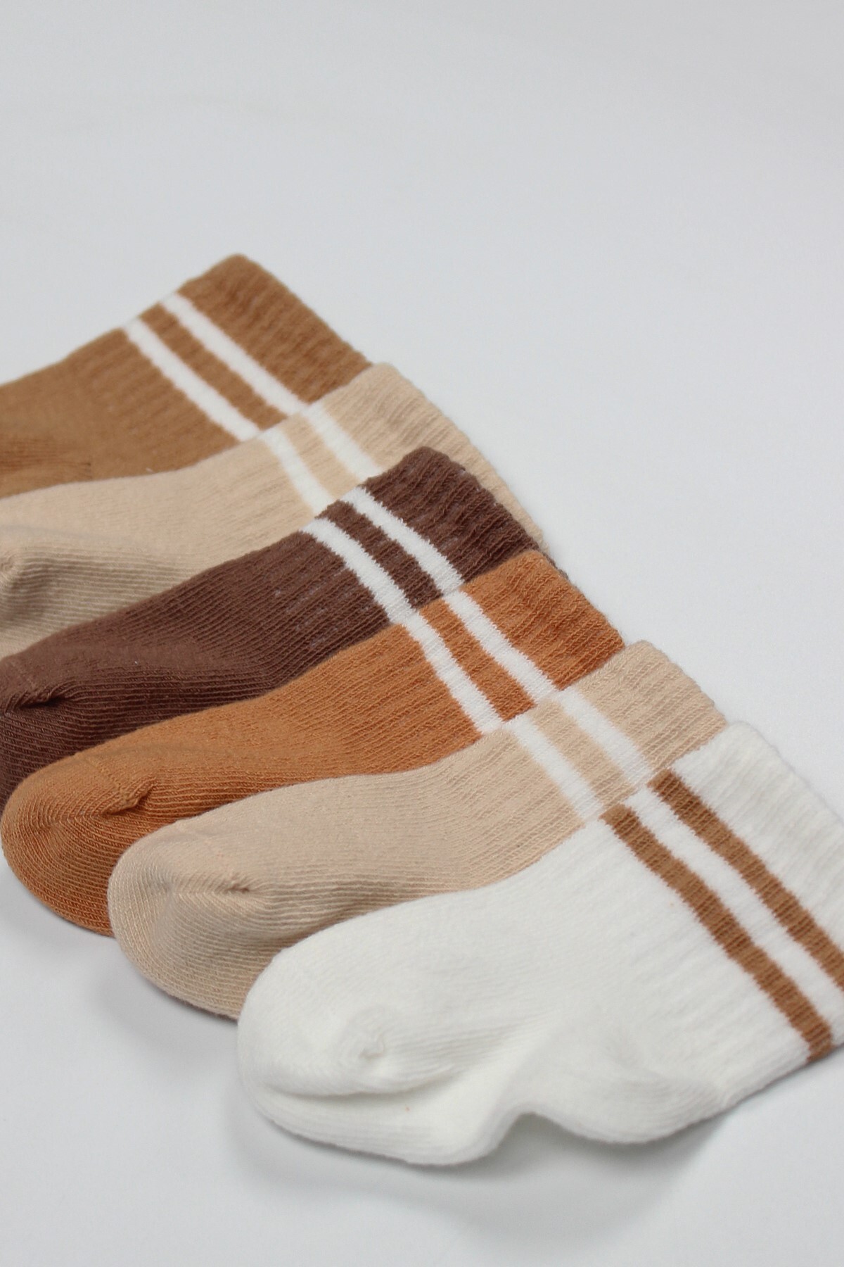 Bistyle Bistyle Kız Erkek Bebek Organik Basic Uzun Soket Çorap fotoğrafı 5 (önizleme)