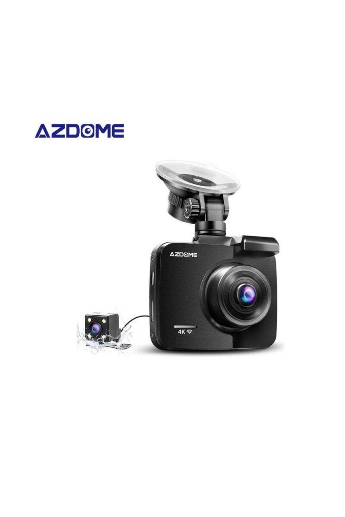 Generic-GS63H Dash Cam Dual Lens 4K UHD Recording Car Camera DVR GPS Wi-Fi G-Sensor Motion Detection 4
