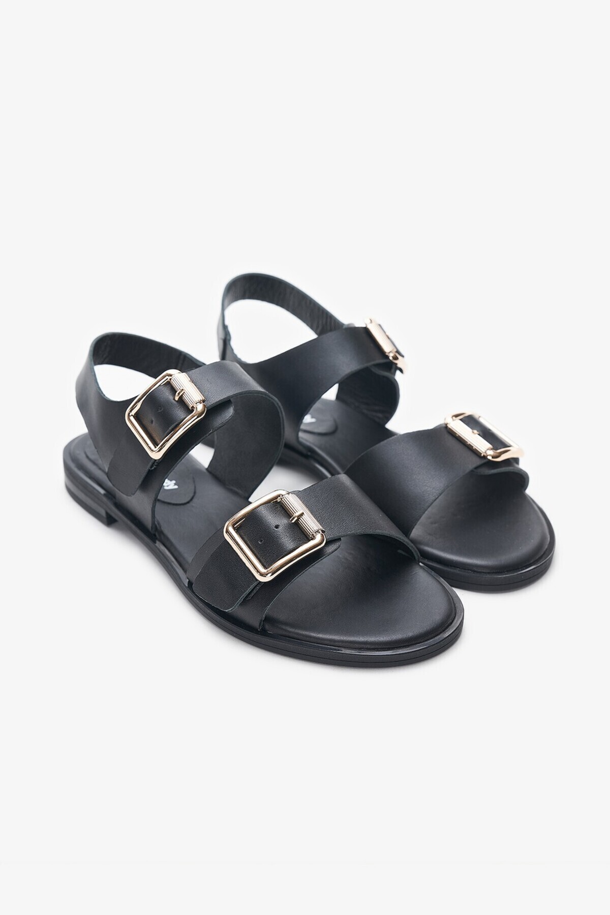 Louis Cardy-Elissa Black Genuine Leather Women's Sandals 4