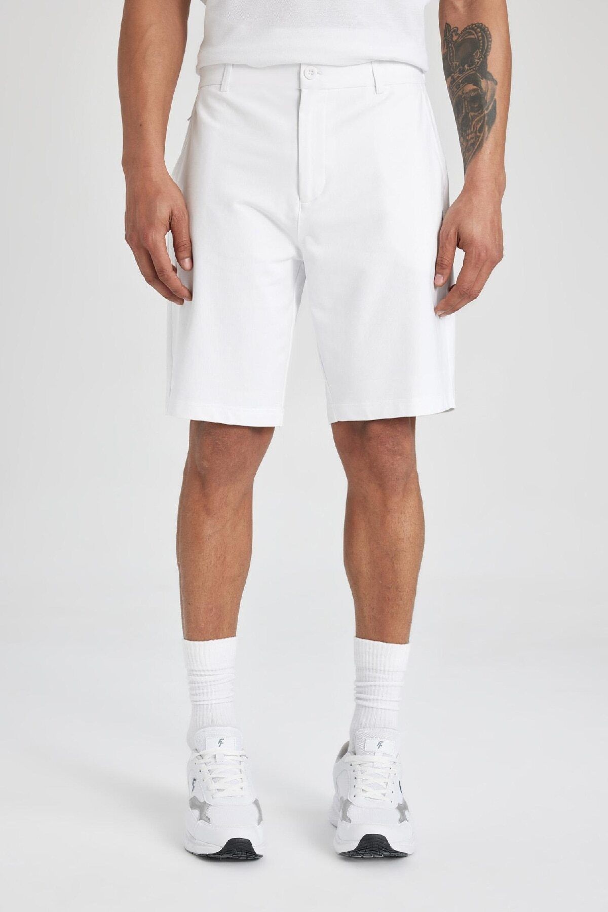 DeFacto-DeFactoFit Sportshorts mit kurzem Bein und Standardpassform B1170AX24SP 6