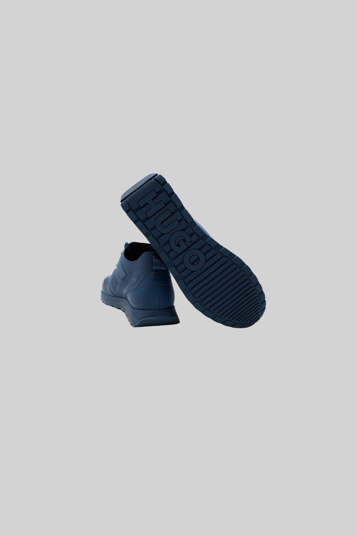 HUGO-Men's Sneaker Navy Blue 4