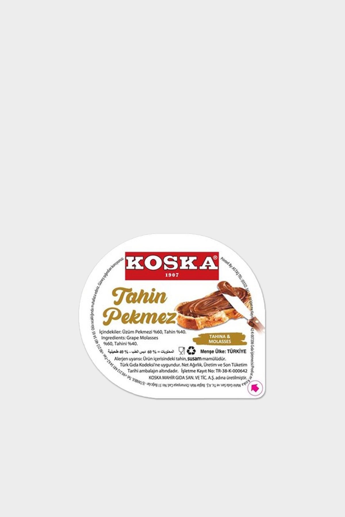 Koska PİKNİK TAHİN PEKMEZ 15 GR 100 ADET