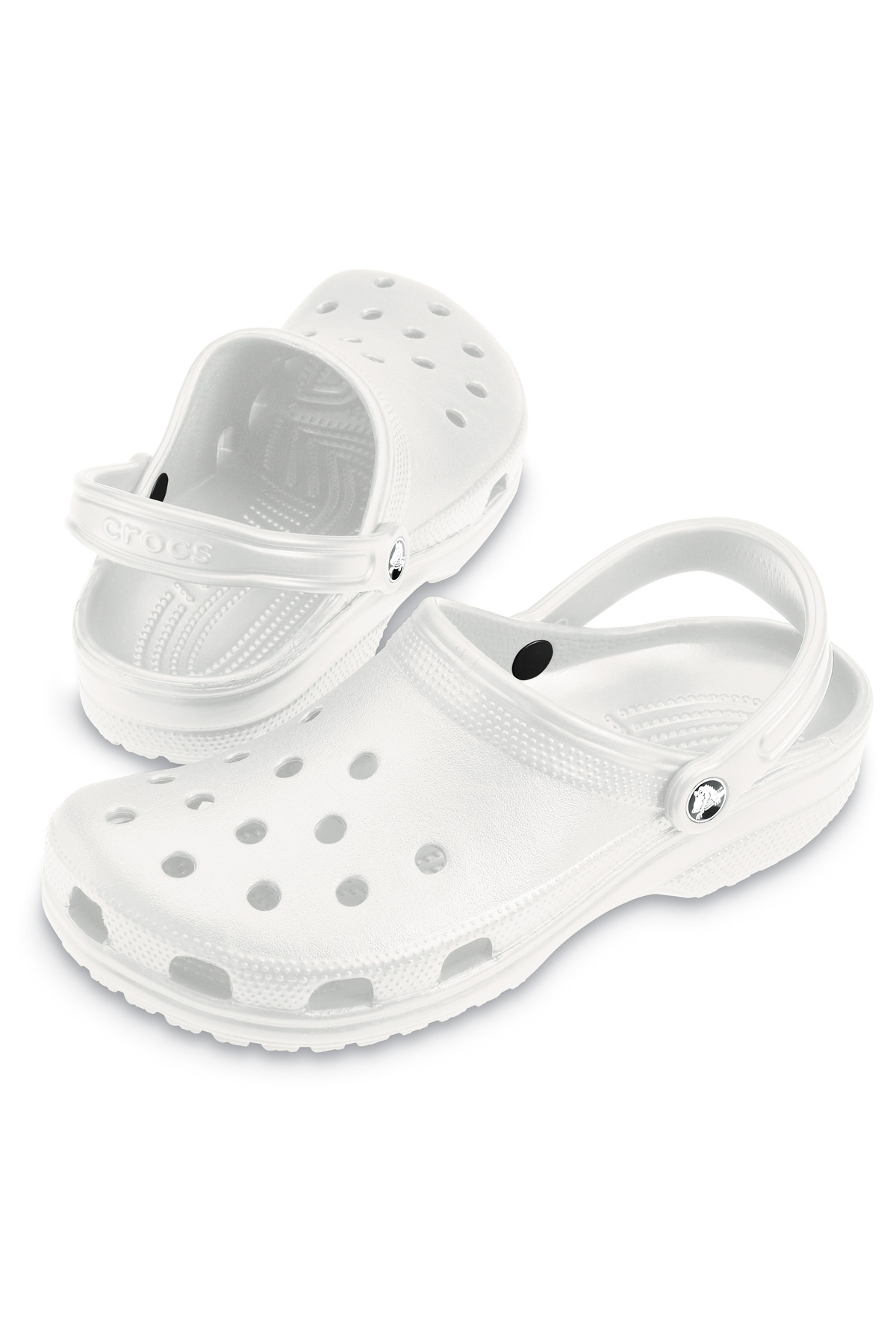 Crocs-Beyaz Classic Terlik 10001-100 2