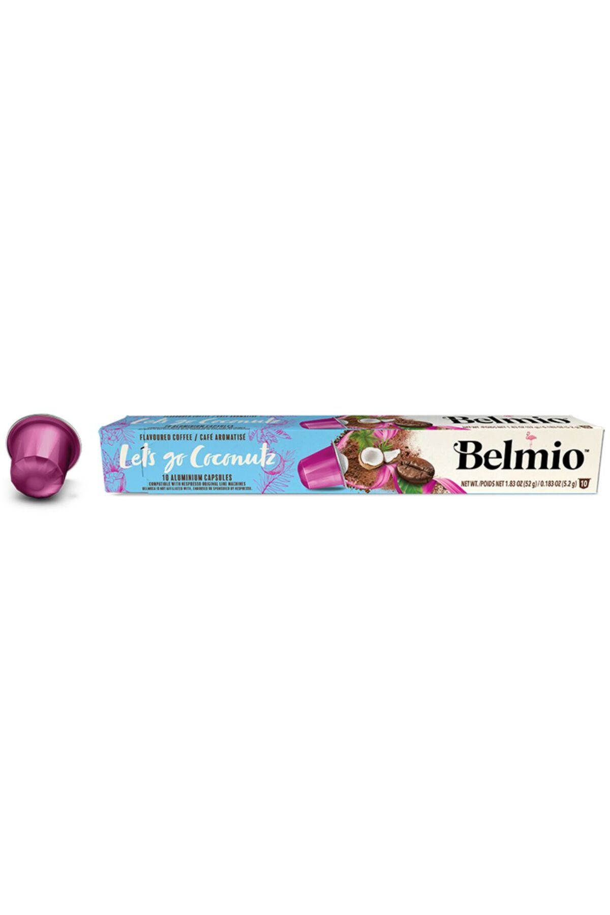 Belmio-Coconut Coffee Capsules Compatible with Nespresso Machines (Original Line) 7